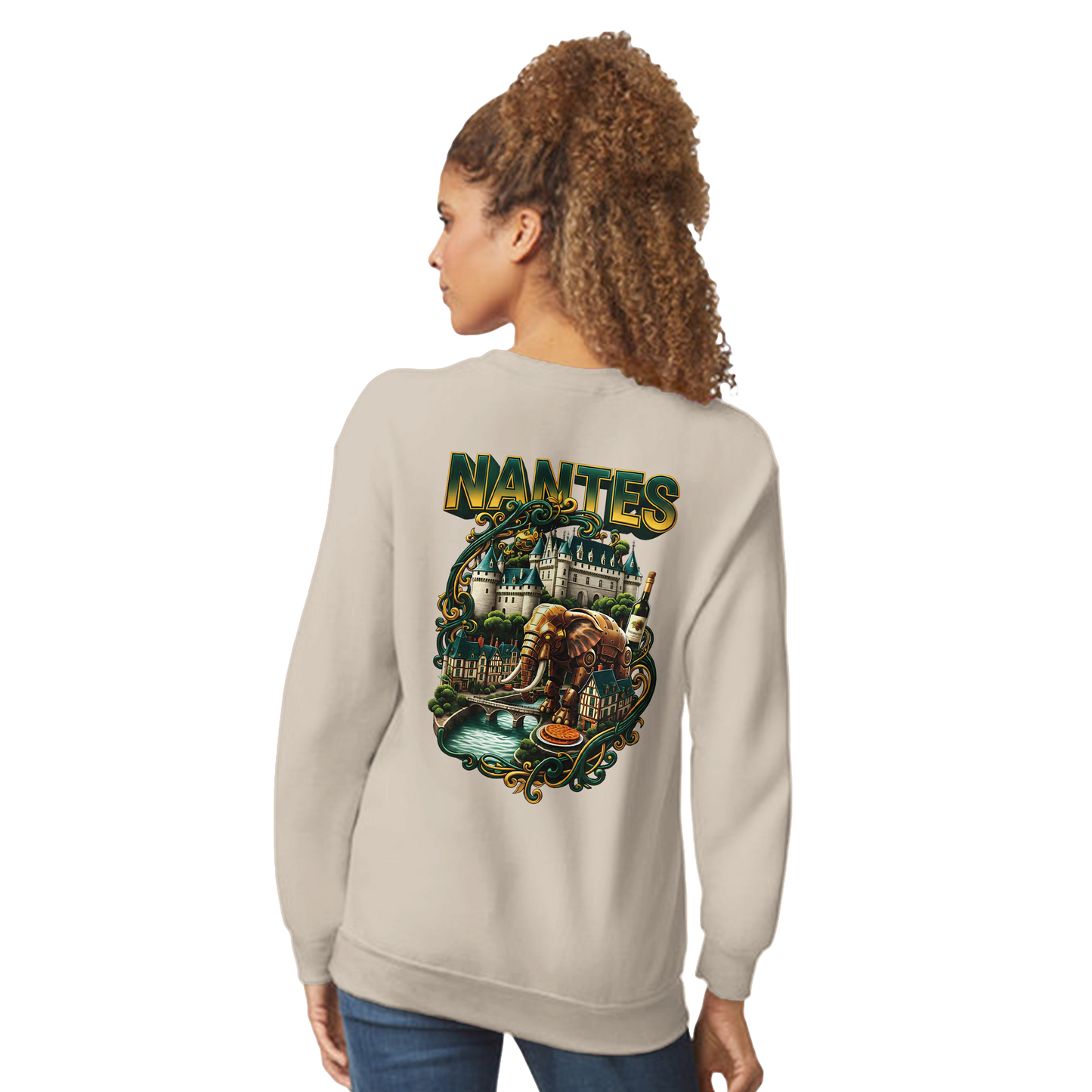 Sweat-shirt unisexe Nantes – Confort premium et style décontracté