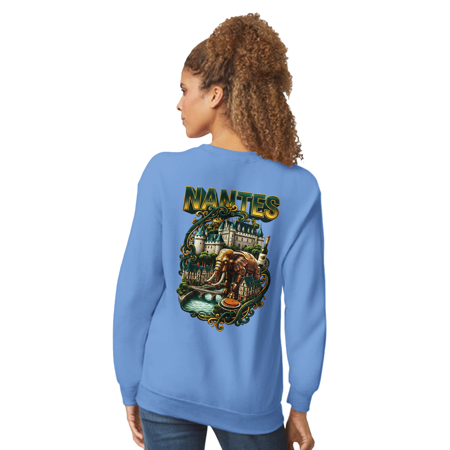 Sweat-shirt unisexe Nantes – Confort premium et style décontracté