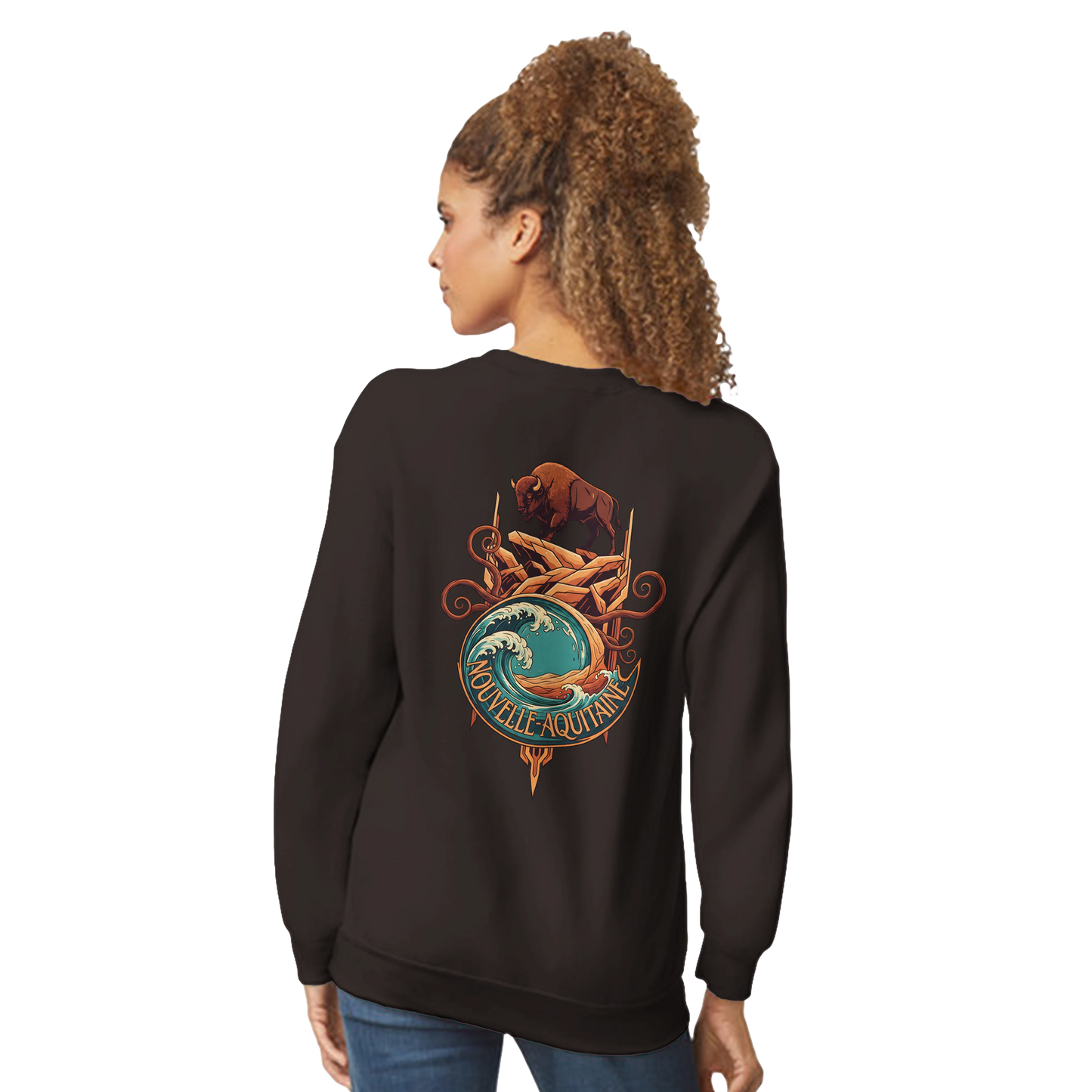 Sweat-shirt Unisexe Nouvelle-Aquitaine – Confort et Qualité Premium