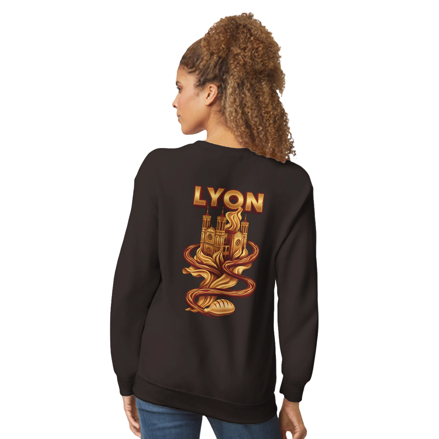 Sweat-shirt Unisexe Lyon – Confort Premium et Style Classique