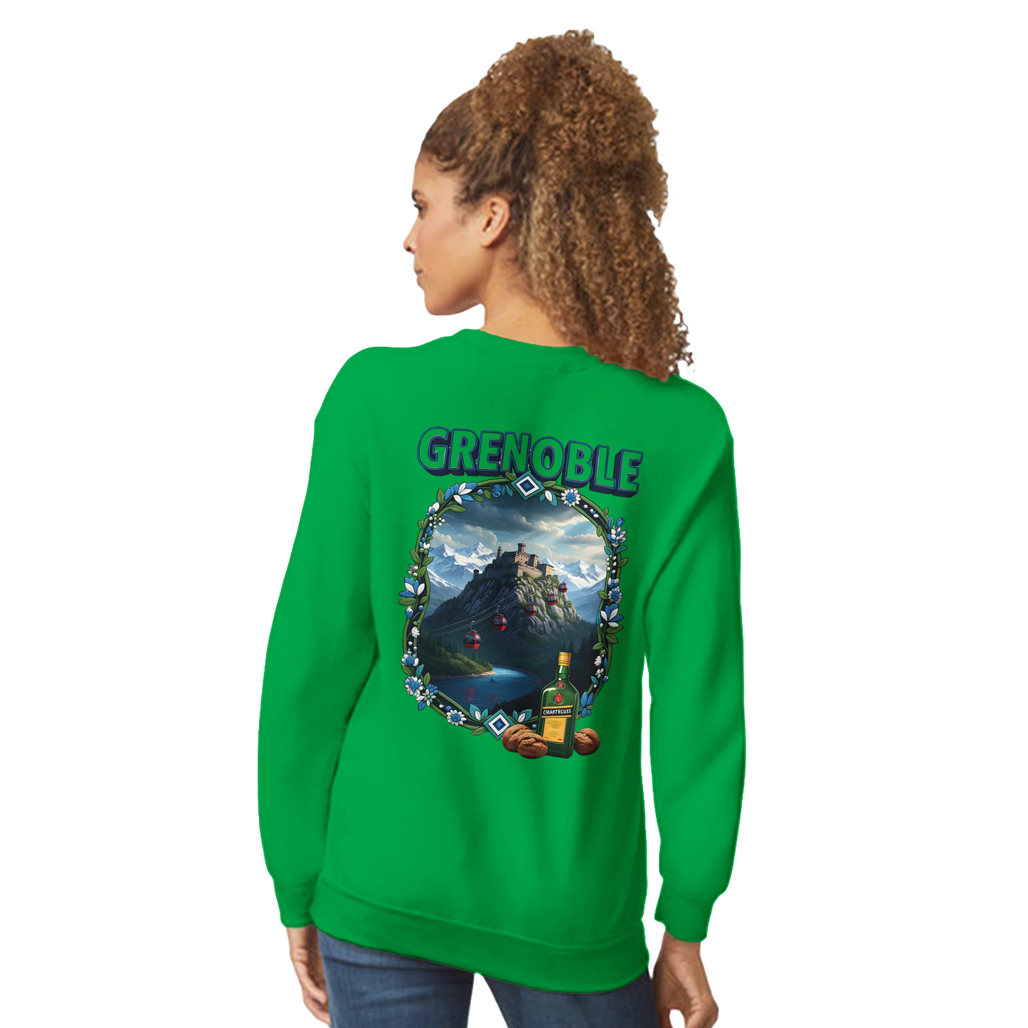 Sweat-shirt unisexe Grenoble – Style urbain premium