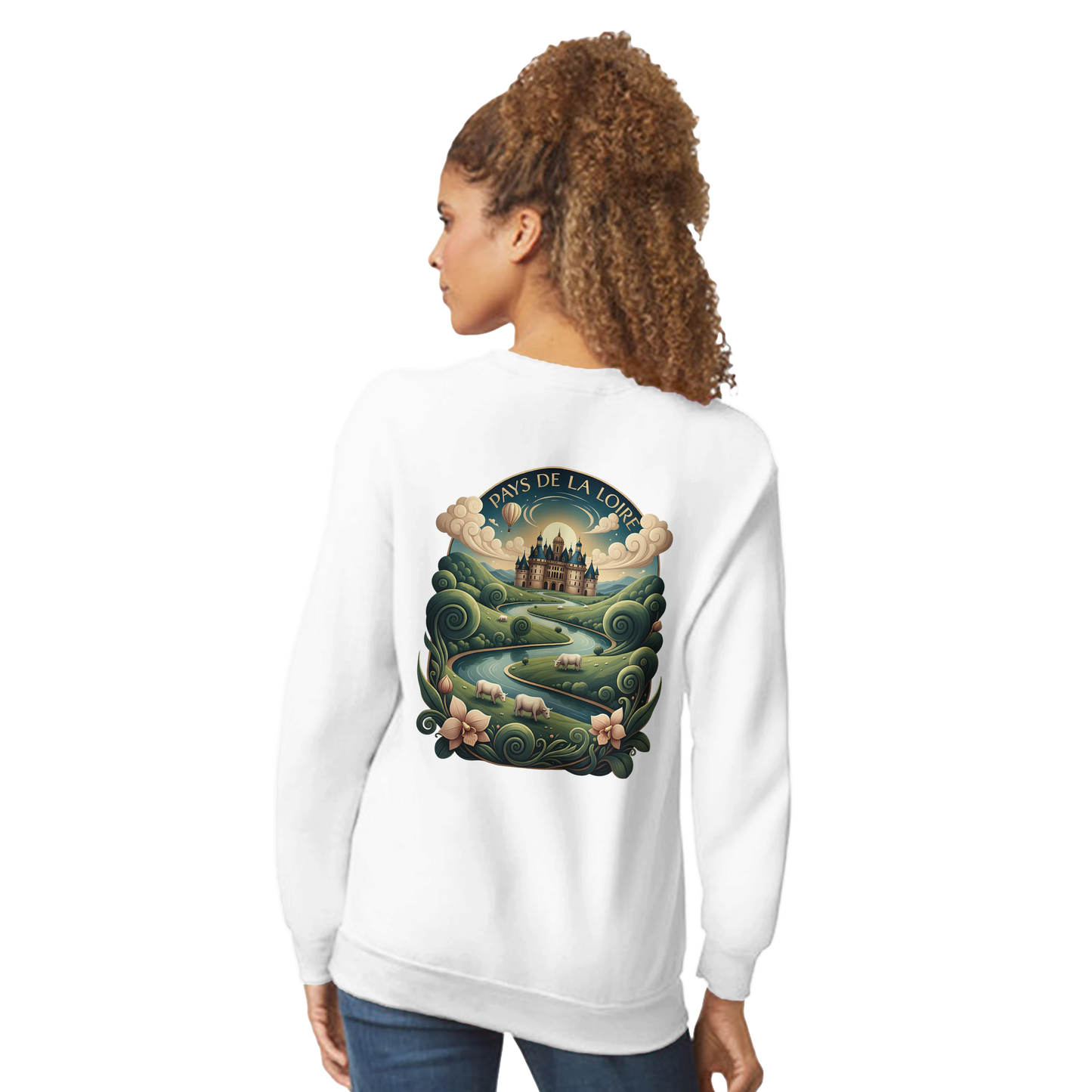 Sweat-shirt Unisexe Pays de la Loire – Confort Premium et Coupe Classique