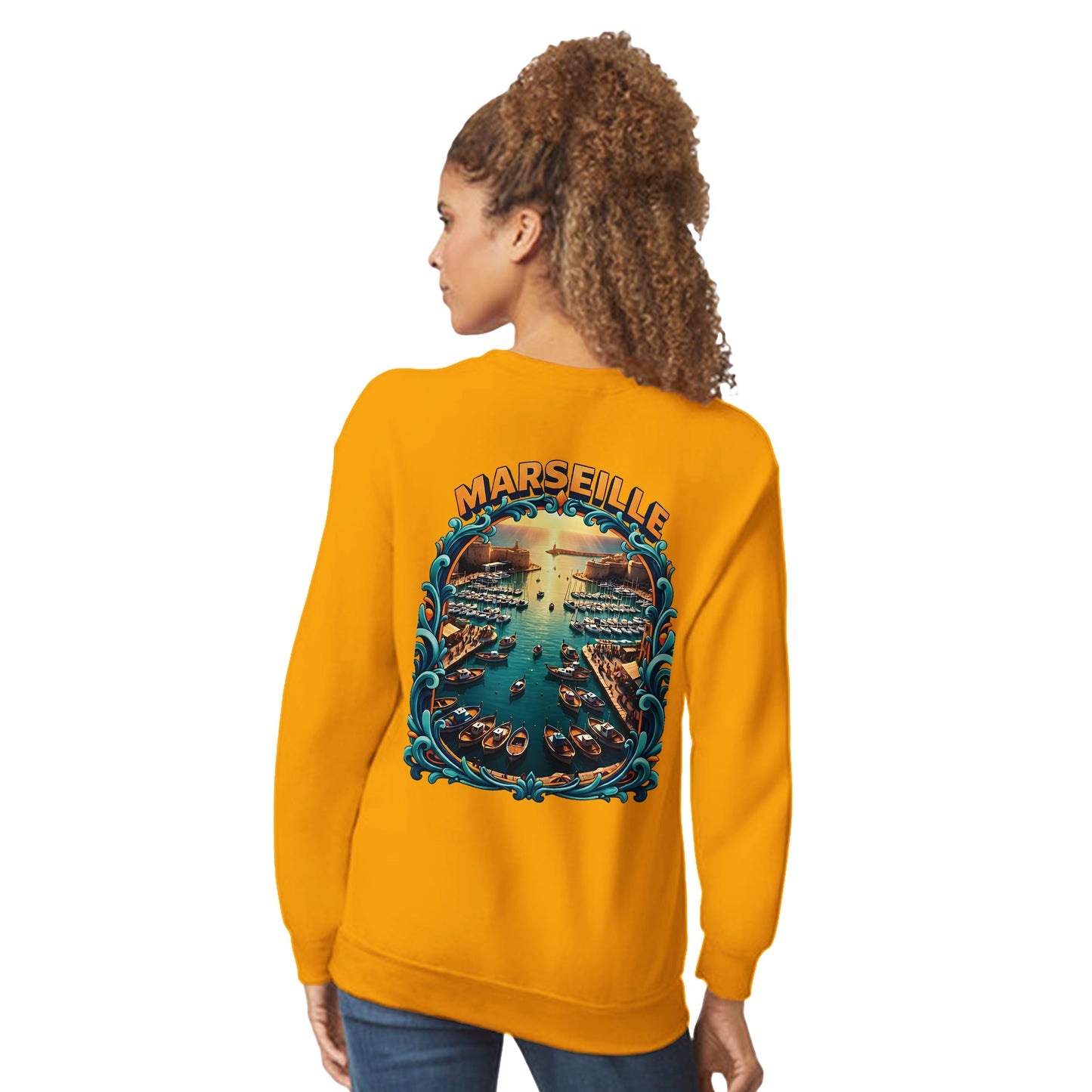 Sweat-shirt Unisexe Marseille - Confort Premium et Style Urbain
