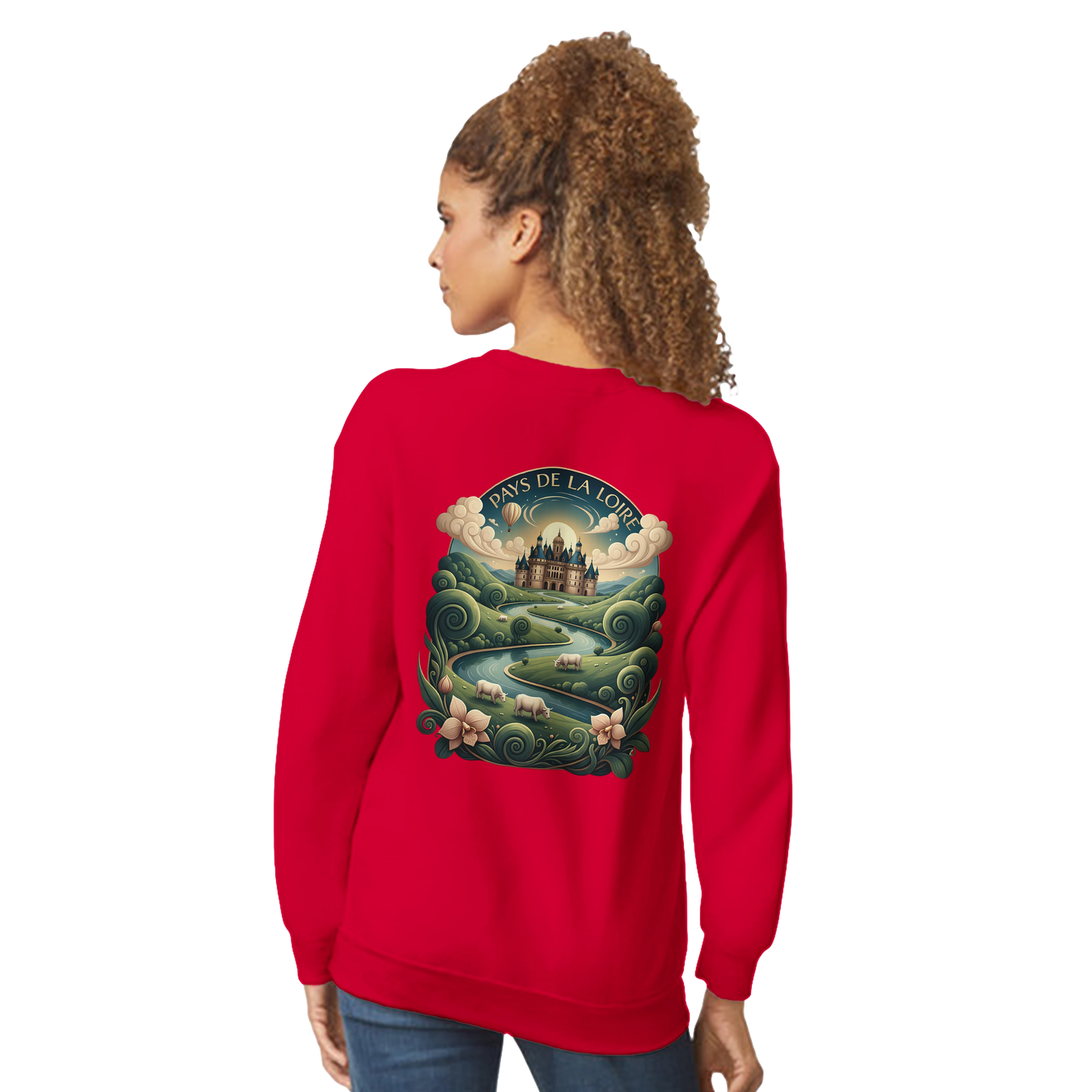 Sweat-shirt Unisexe Pays de la Loire – Confort Premium et Coupe Classique