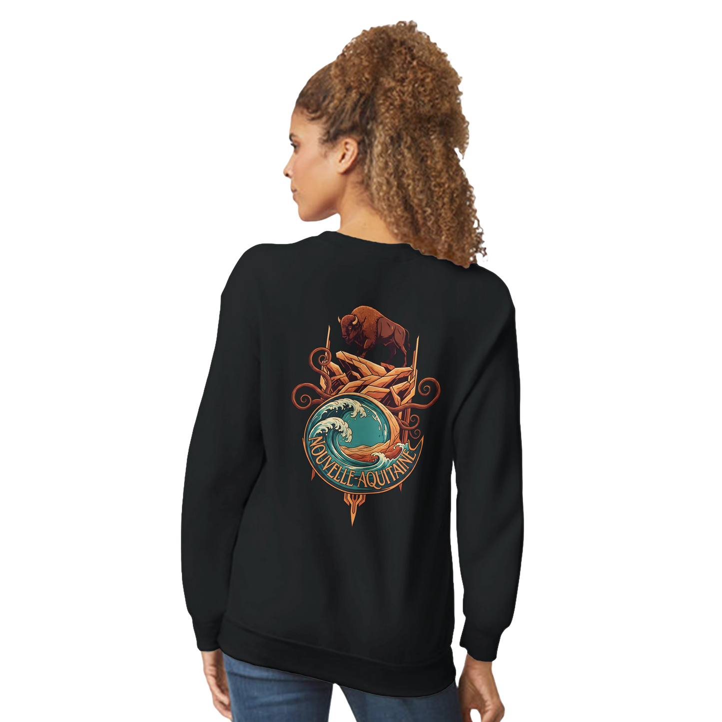Sweat-shirt Unisexe Nouvelle-Aquitaine – Confort et Qualité Premium