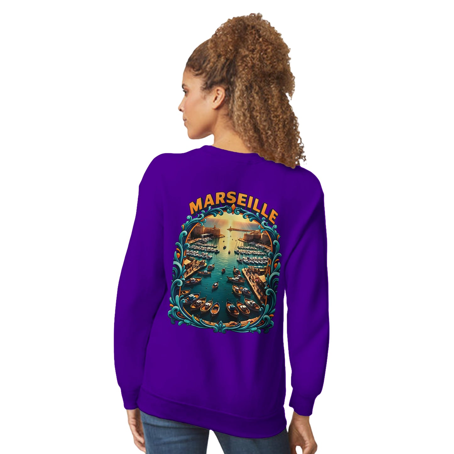 Sweat-shirt Unisexe Marseille - Confort Premium et Style Urbain