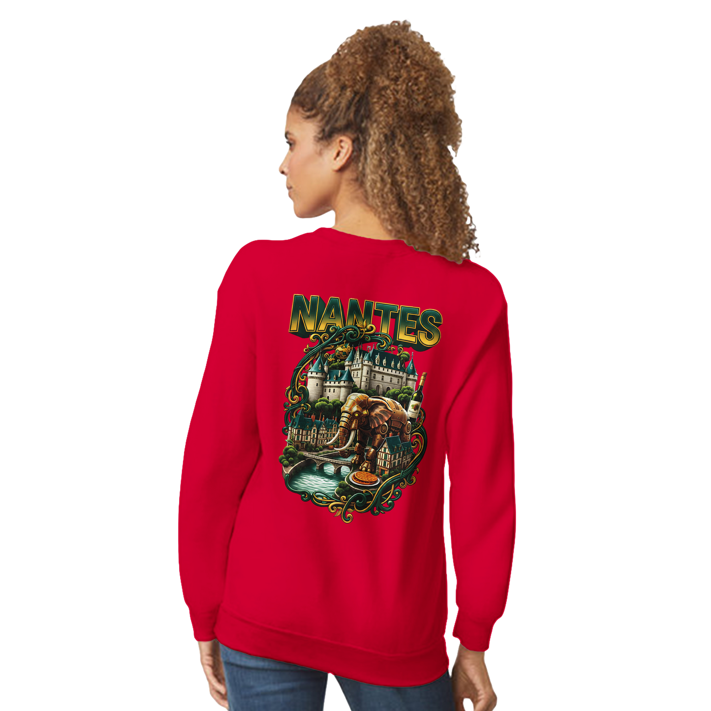 Sweat-shirt unisexe Nantes – Confort premium et style décontracté