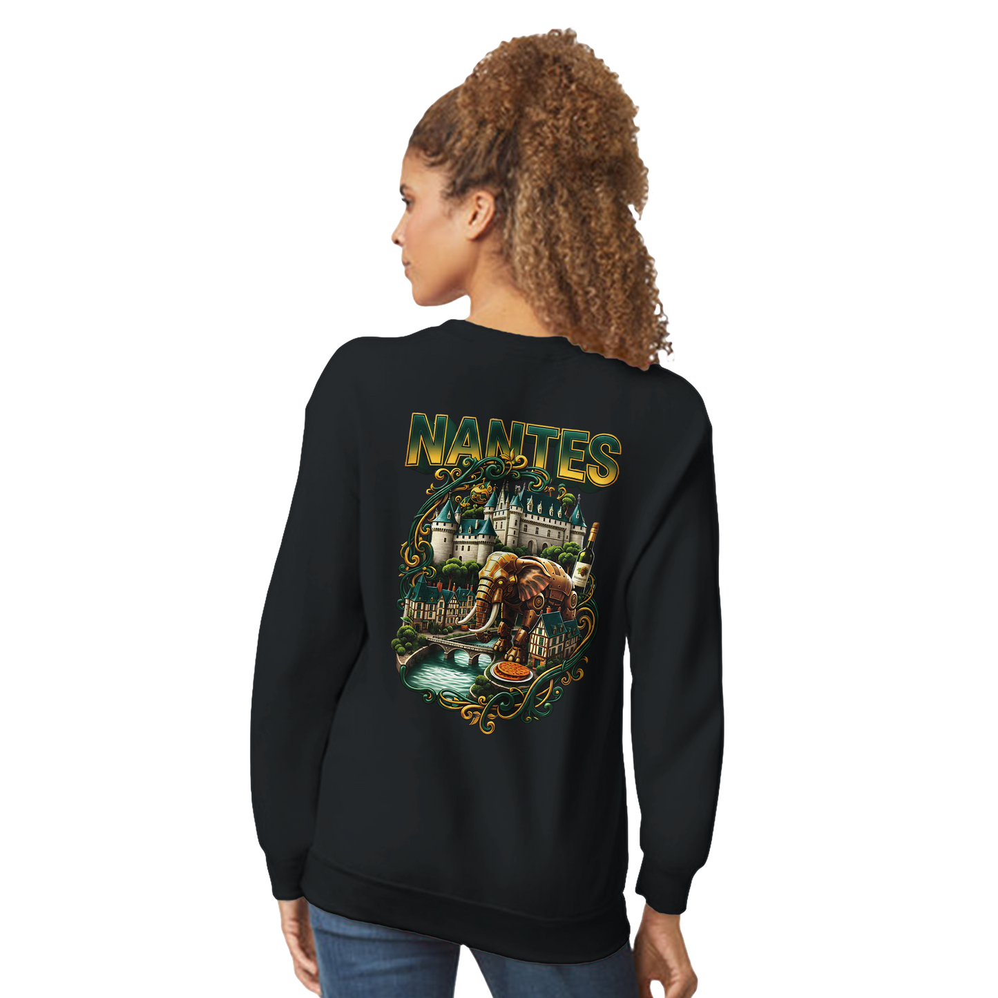 Sweat-shirt unisexe Nantes – Confort premium et style décontracté
