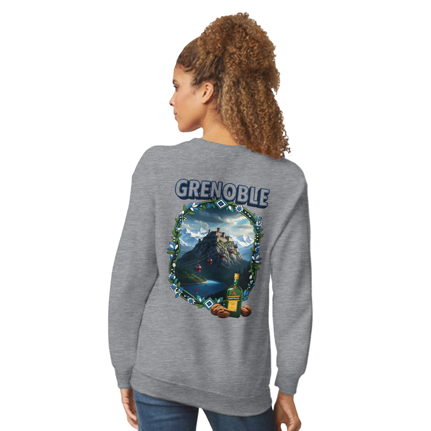 Sweat-shirt unisexe Grenoble – Style urbain premium