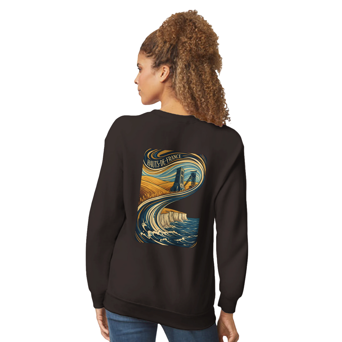 Sweat-shirt Unisexe Haut de France - Confort Premium et Design Classique