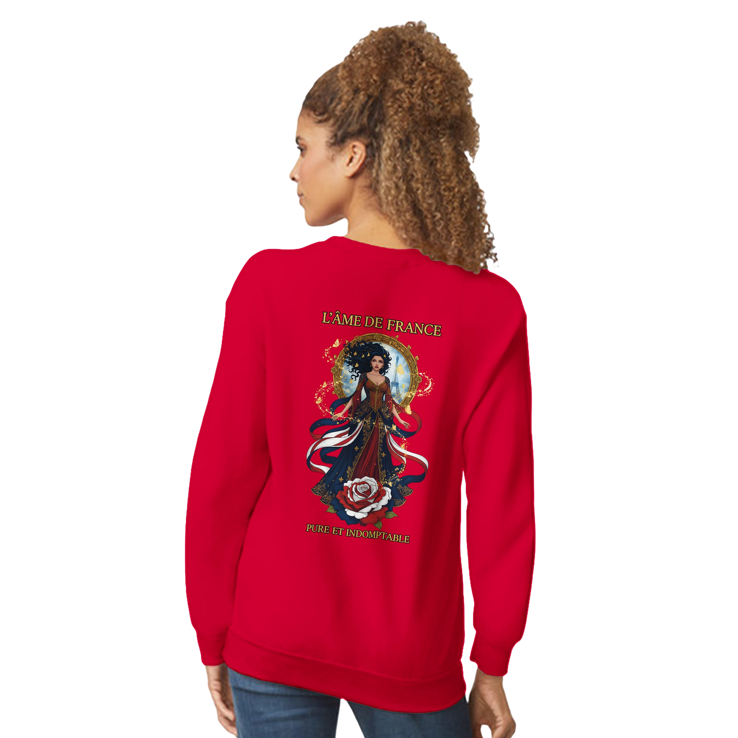 Sweat-shirt Femme "L'âme de France" - Confort Supérieur