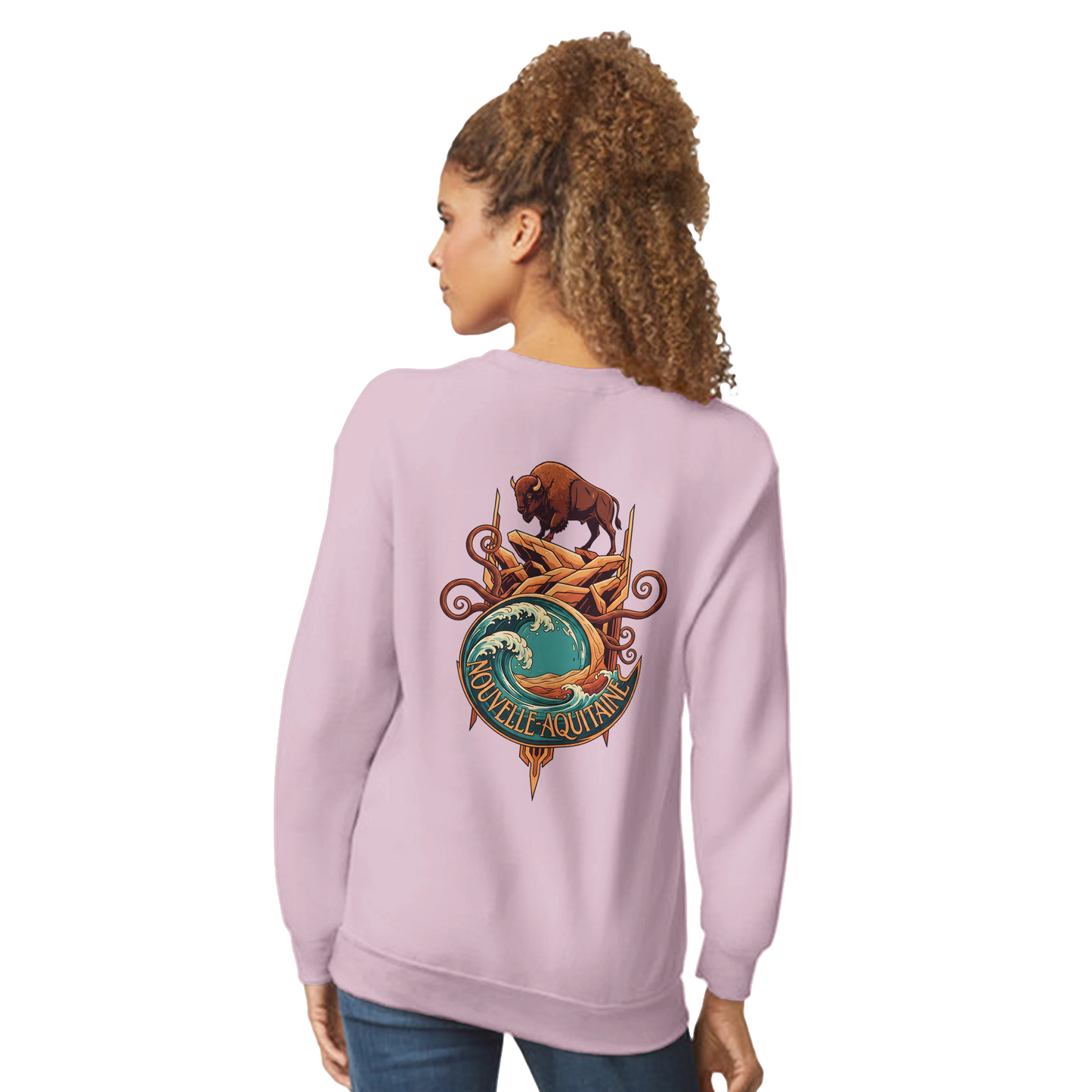 Sweat-shirt Unisexe Nouvelle-Aquitaine – Confort et Qualité Premium