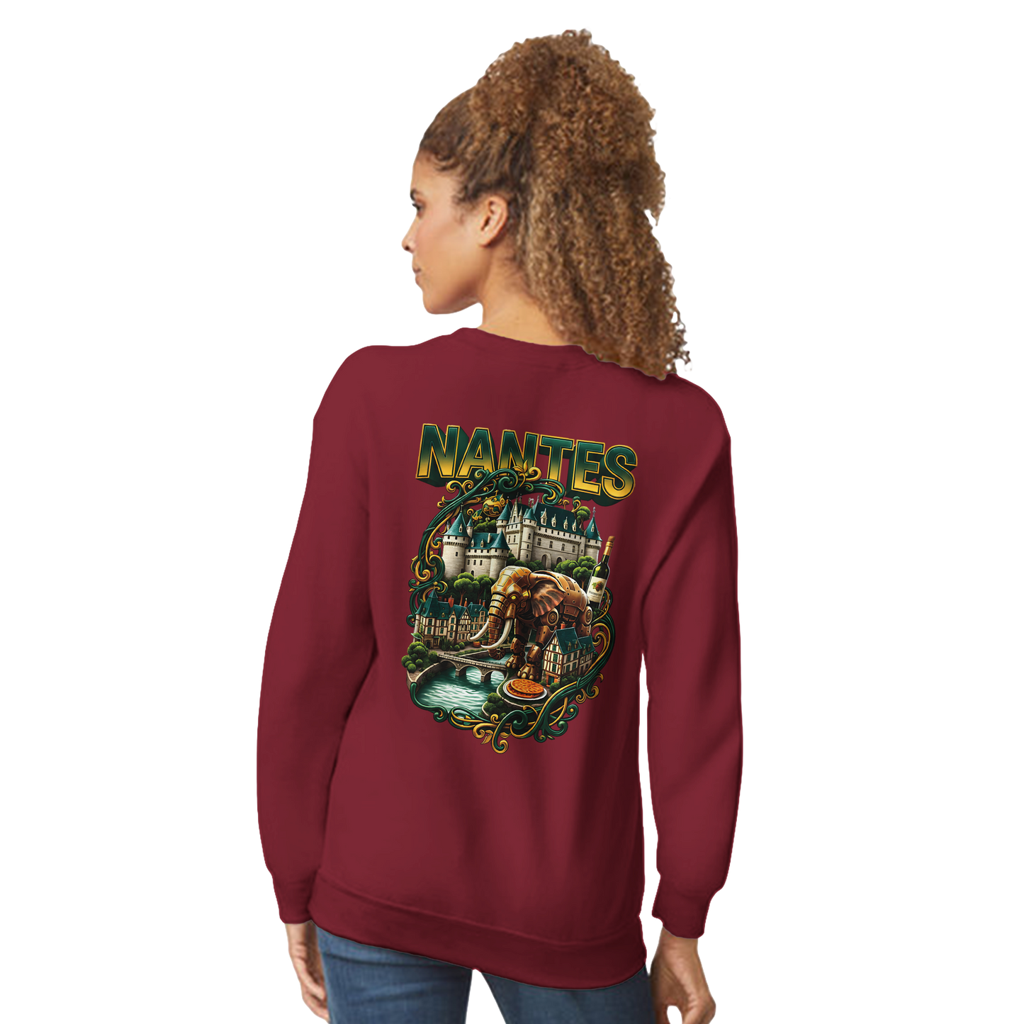 Sweat-shirt unisexe Nantes – Confort premium et style décontracté