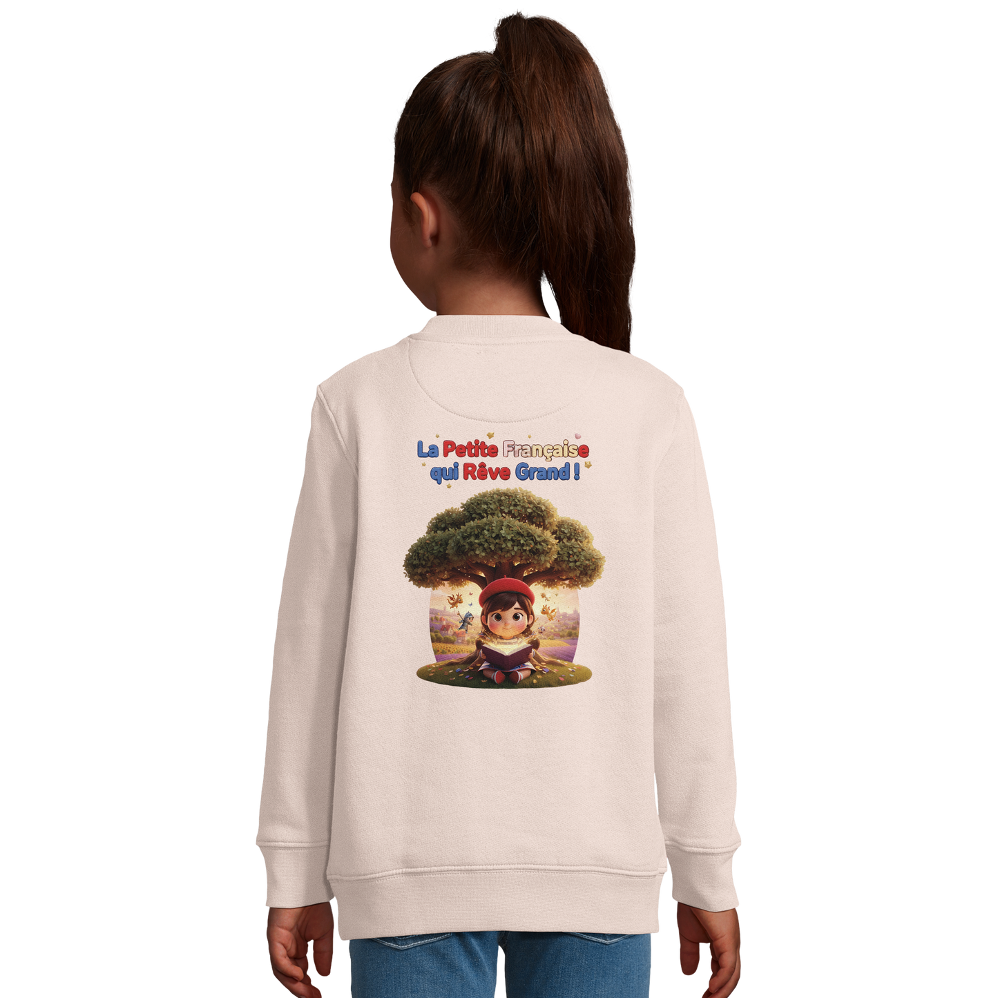 La Petite Française Qui Rêve Grand - Sweat-shirt Enfant Écoresponsable