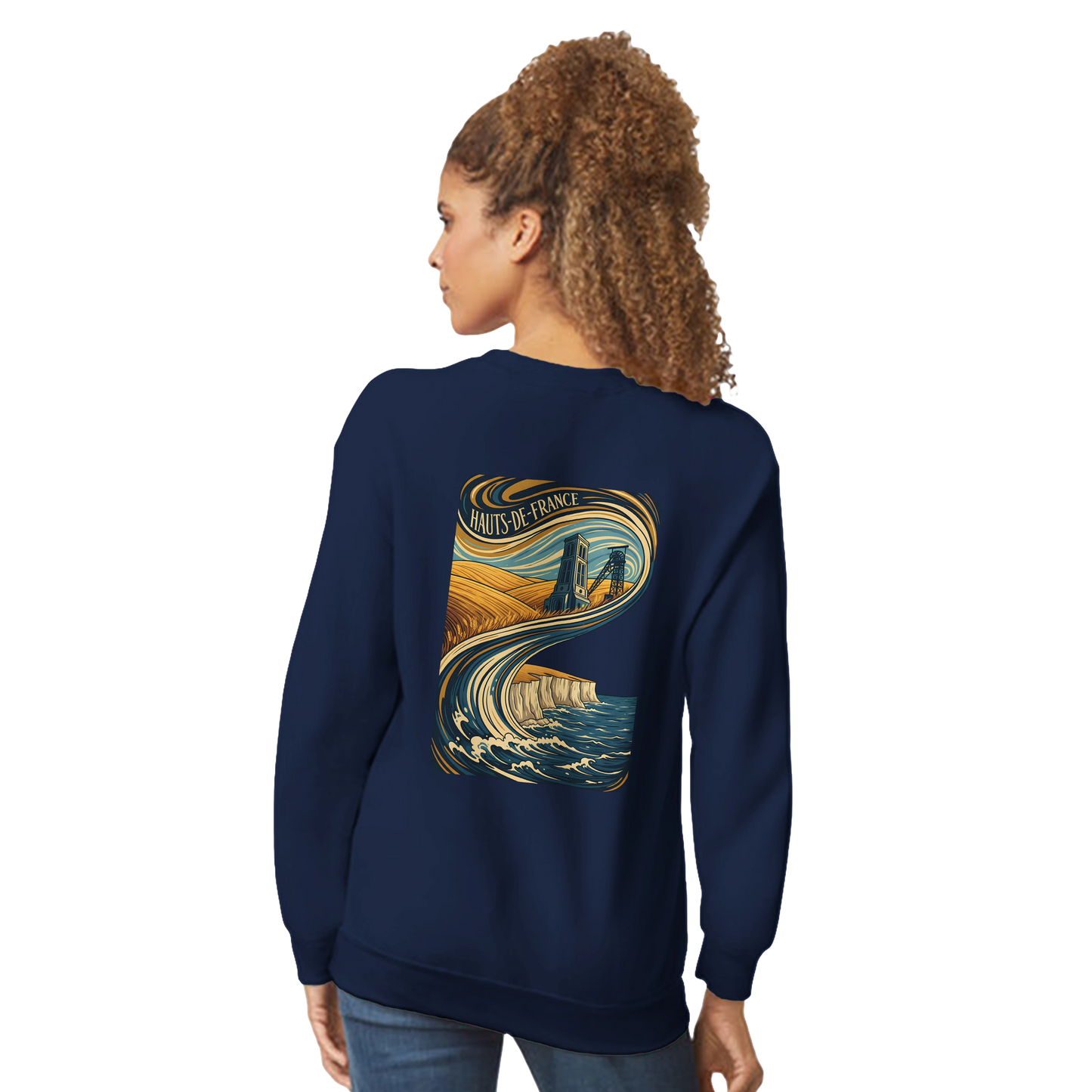 Sweat-shirt Unisexe Haut de France - Confort Premium et Design Classique
