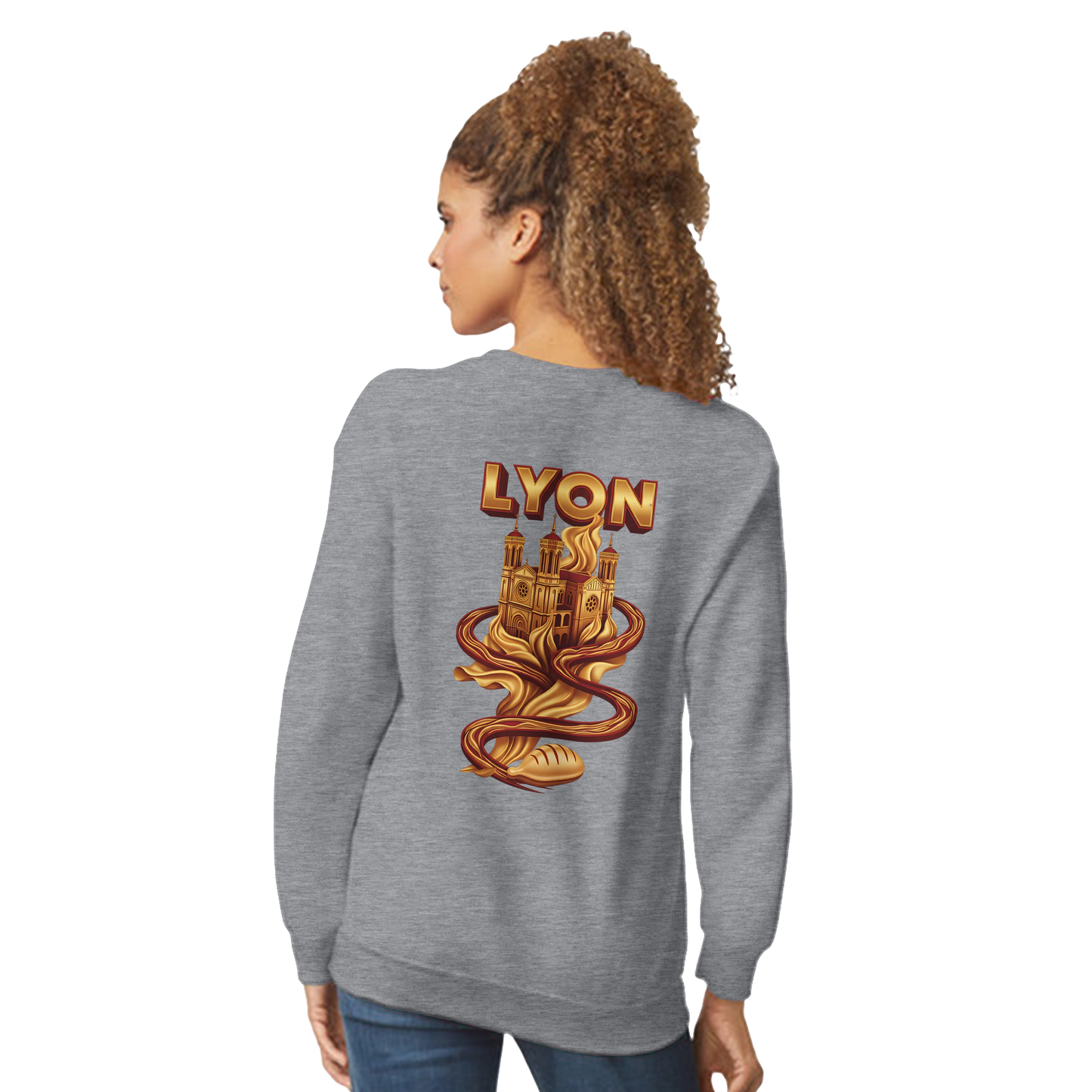 Sweat-shirt Unisexe Lyon – Confort Premium et Style Classique
