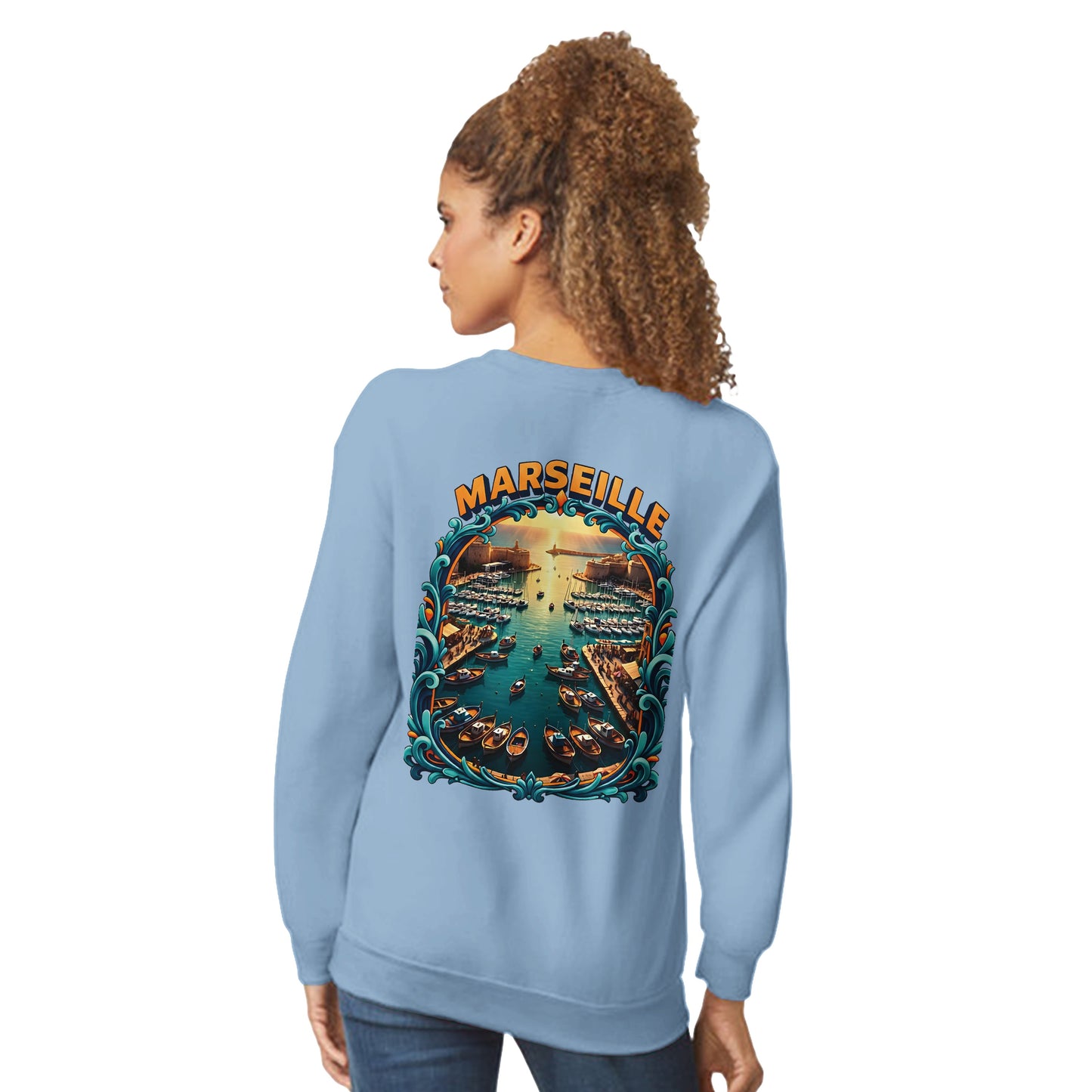 Sweat-shirt Unisexe Marseille - Confort Premium et Style Urbain