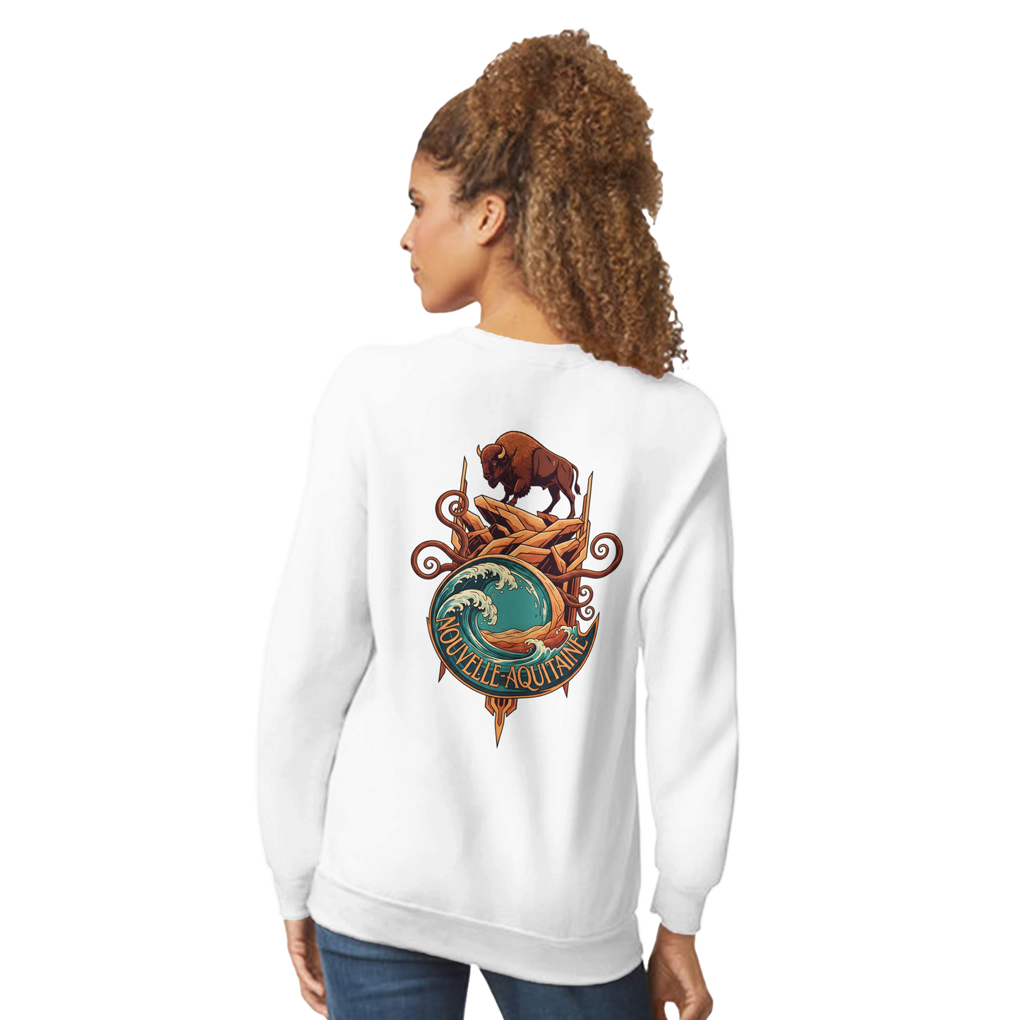 Sweat-shirt Unisexe Nouvelle-Aquitaine – Confort et Qualité Premium