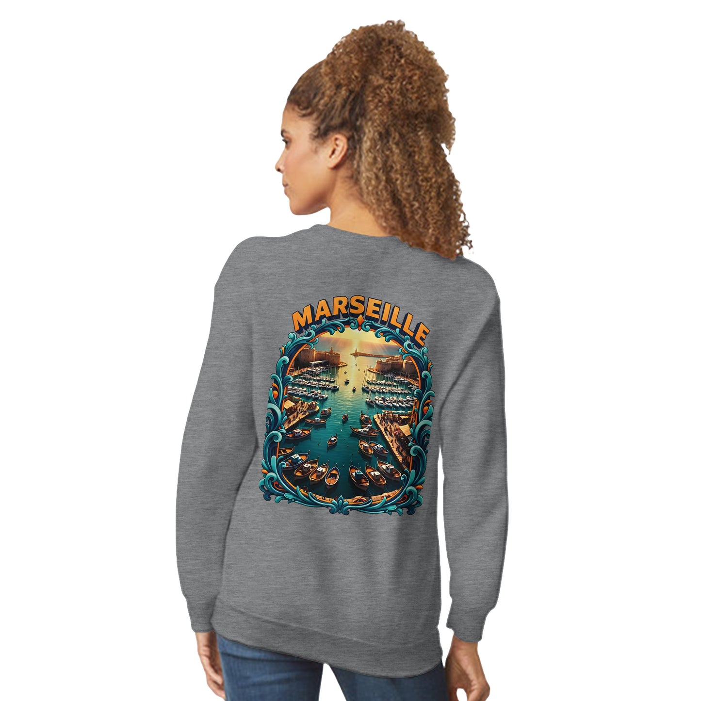 Sweat-shirt Unisexe Marseille - Confort Premium et Style Urbain