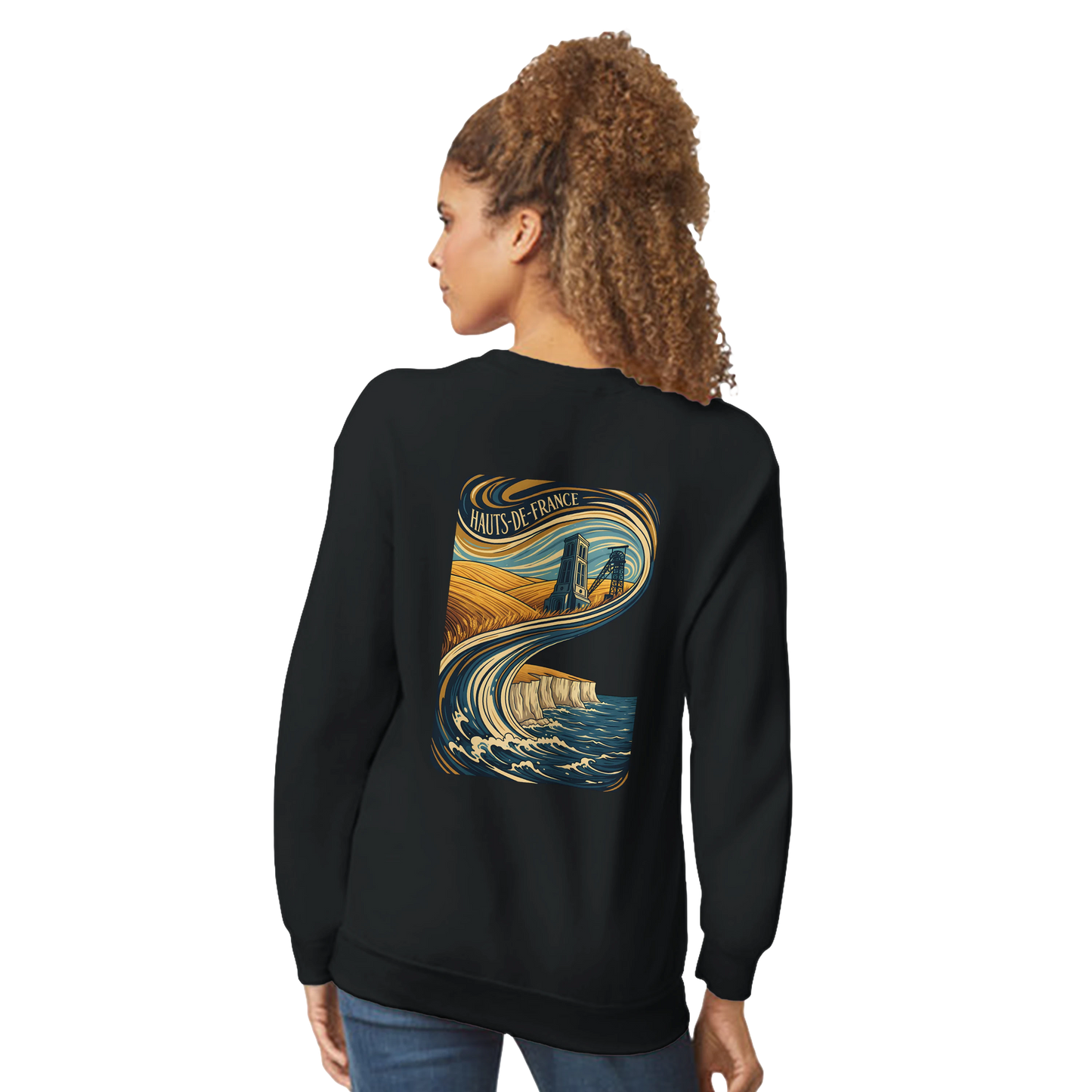 Sweat-shirt Unisexe Haut de France - Confort Premium et Design Classique
