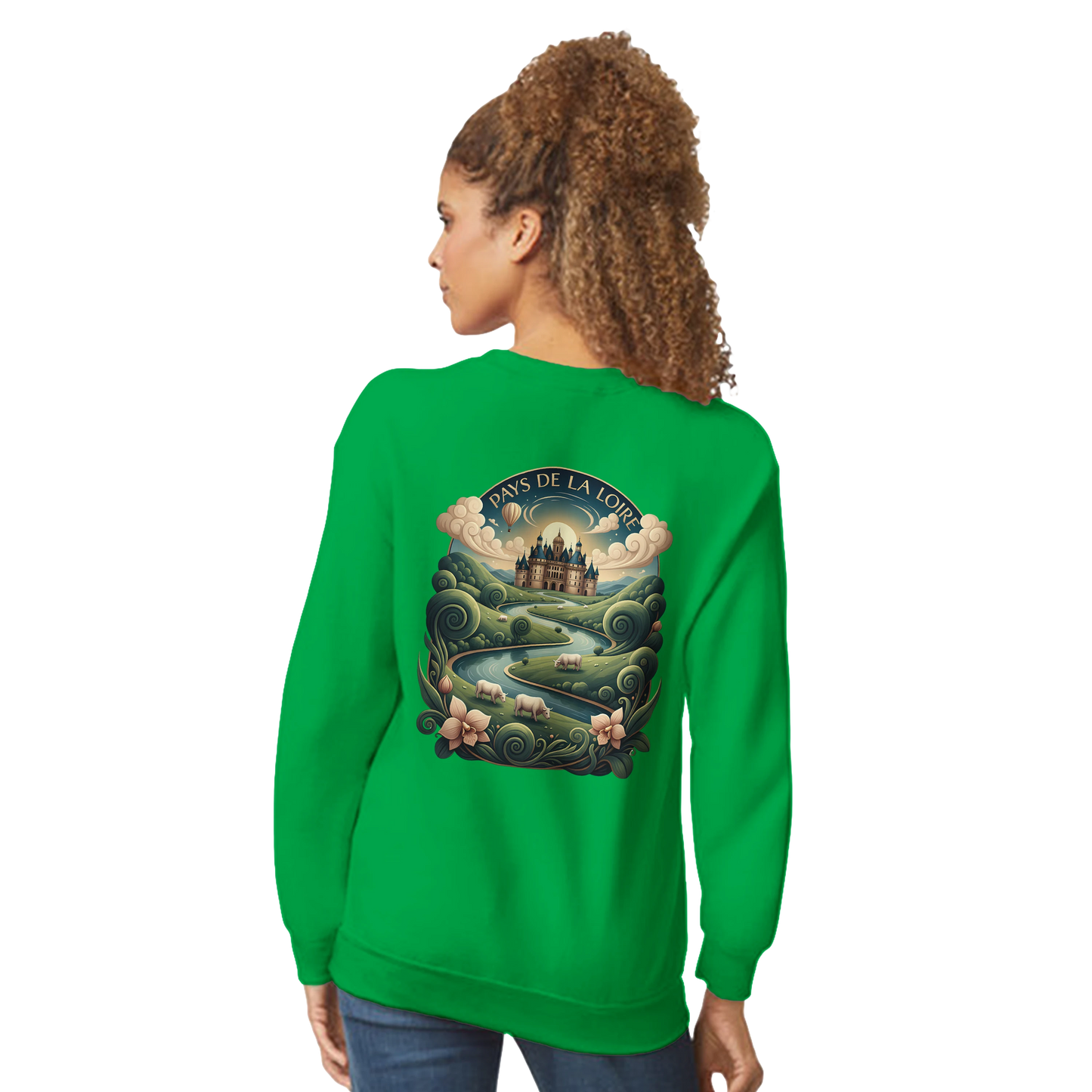 Sweat-shirt Unisexe Pays de la Loire – Confort Premium et Coupe Classique