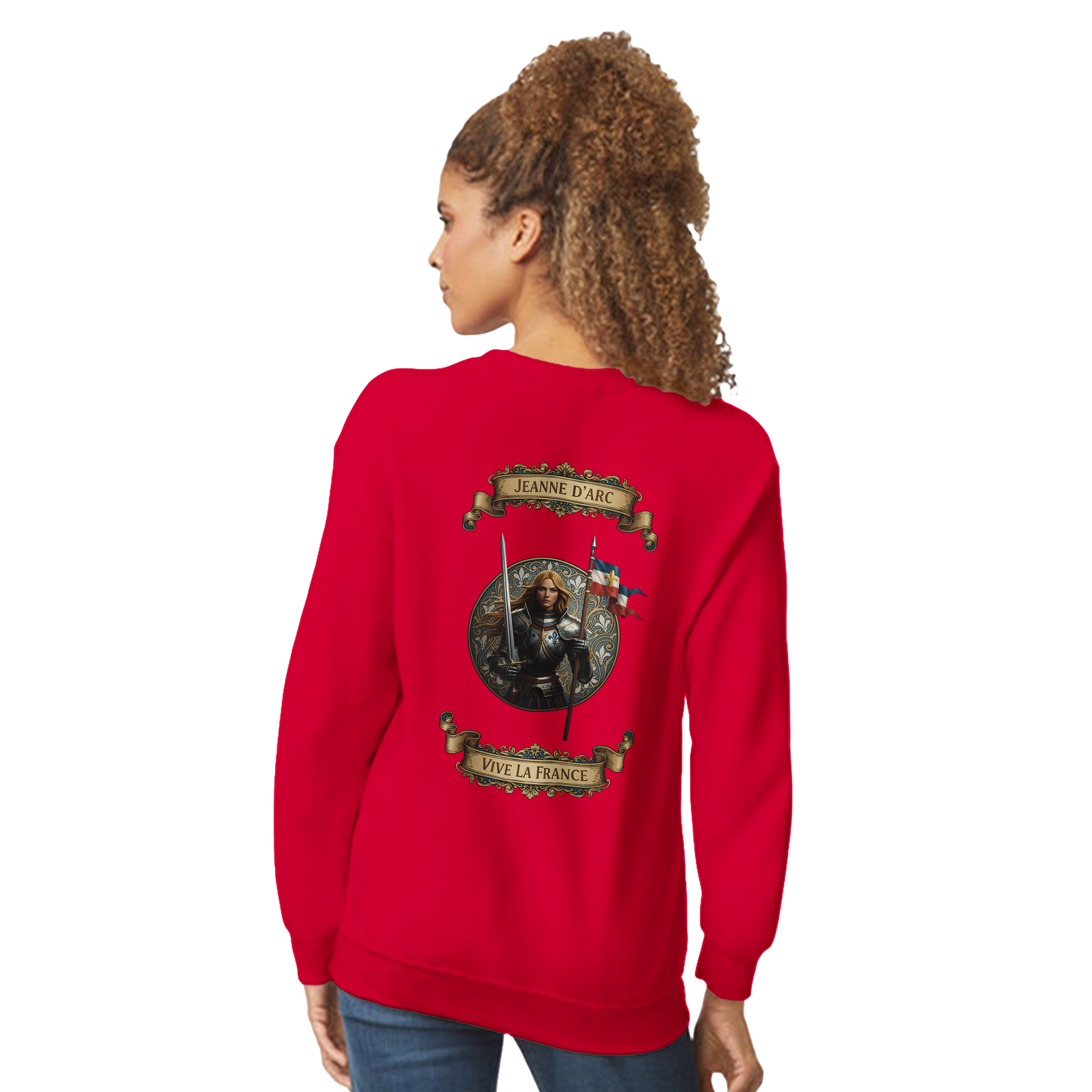 Sweat-shirt Femme Jeanne d’Arc – Confort et Style Historique