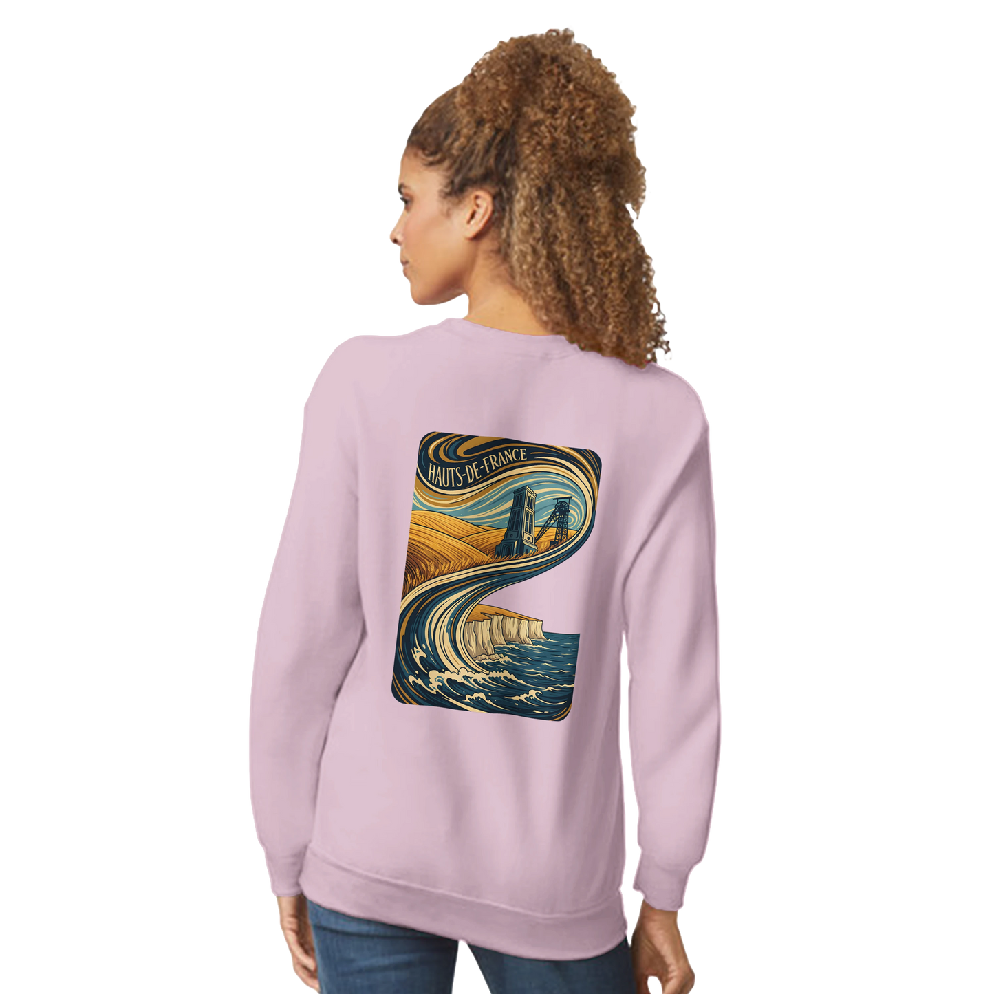 Sweat-shirt Unisexe Haut de France - Confort Premium et Design Classique