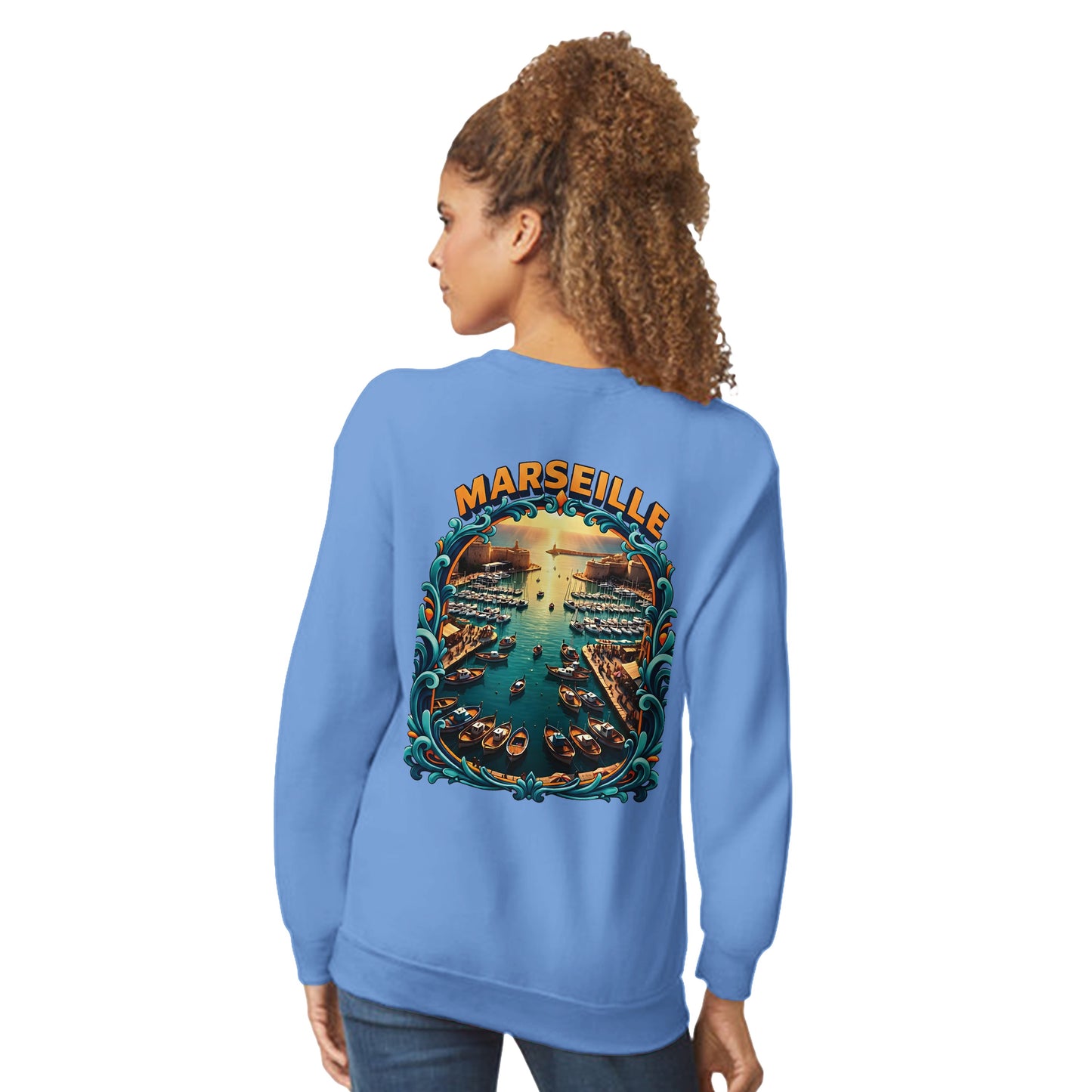 Sweat-shirt Unisexe Marseille - Confort Premium et Style Urbain