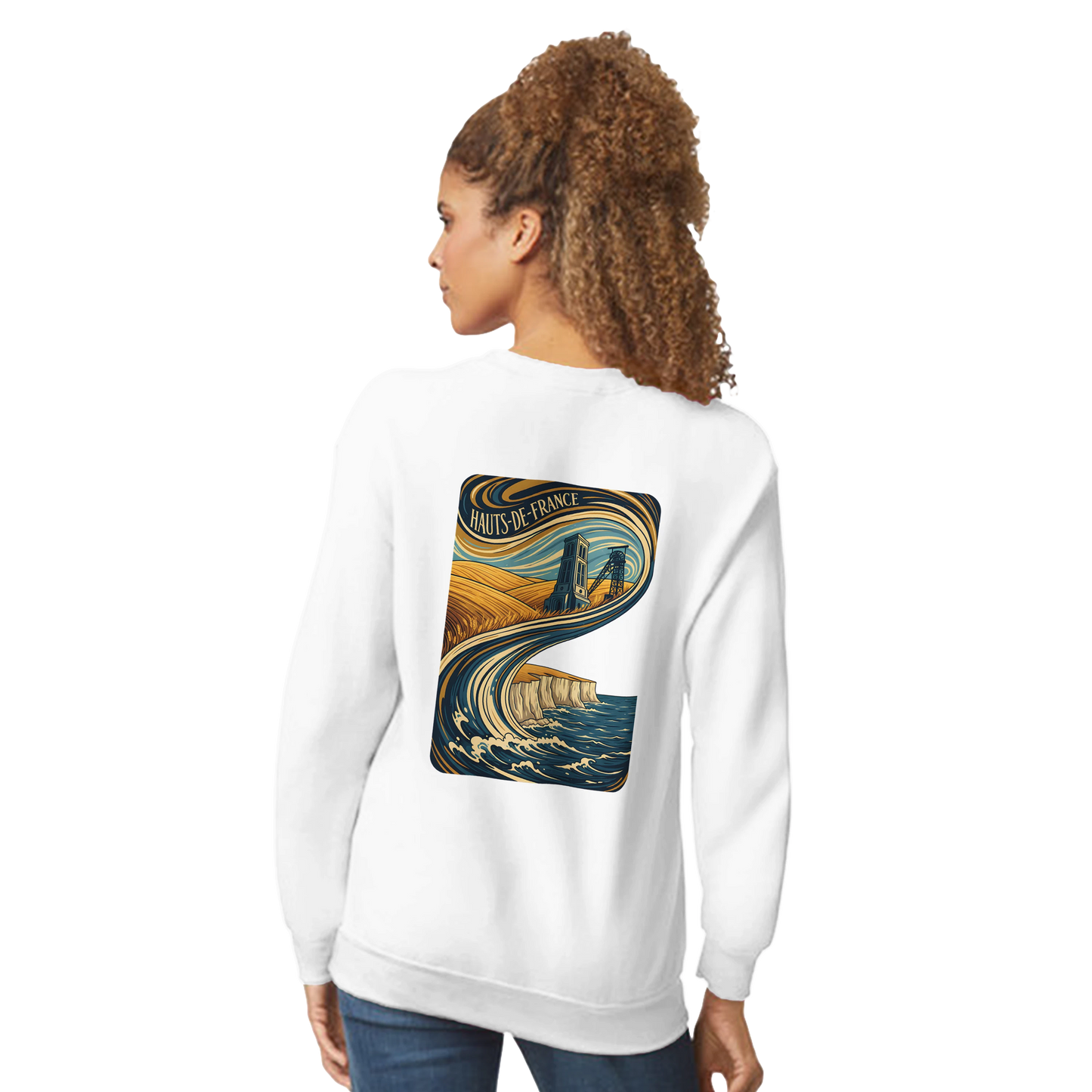 Sweat-shirt Unisexe Haut de France - Confort Premium et Design Classique