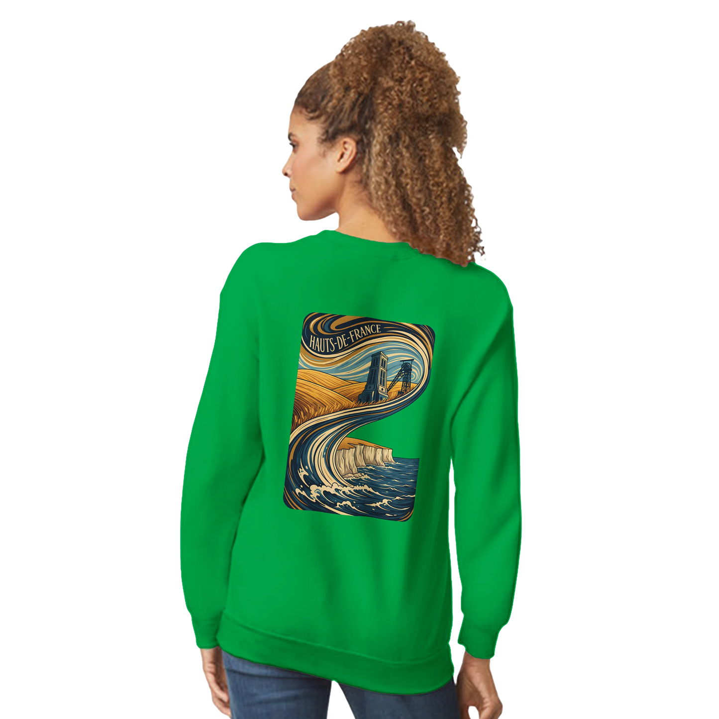 Sweat-shirt Unisexe Haut de France - Confort Premium et Design Classique