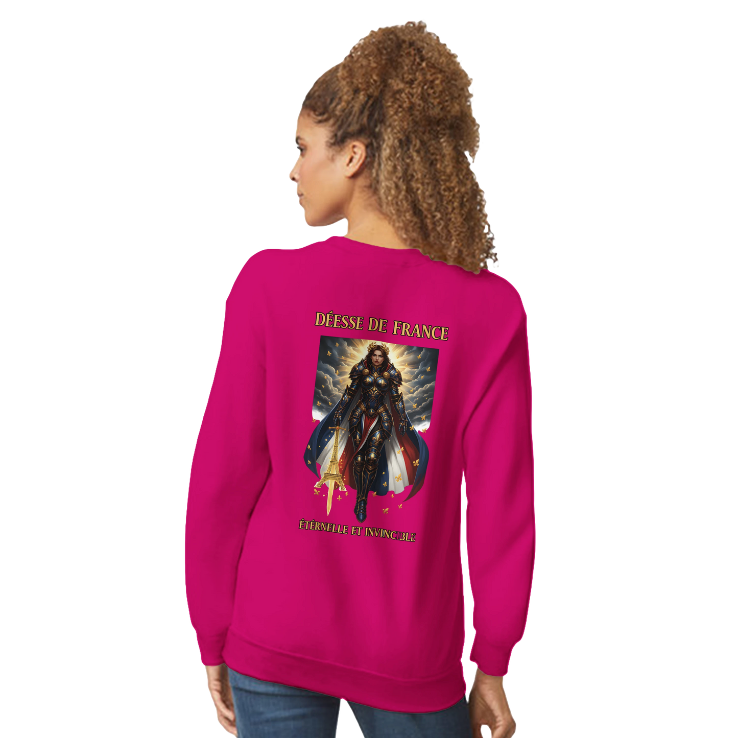 Sweat-shirt Femme Déesse de France – Confort et Style Premium