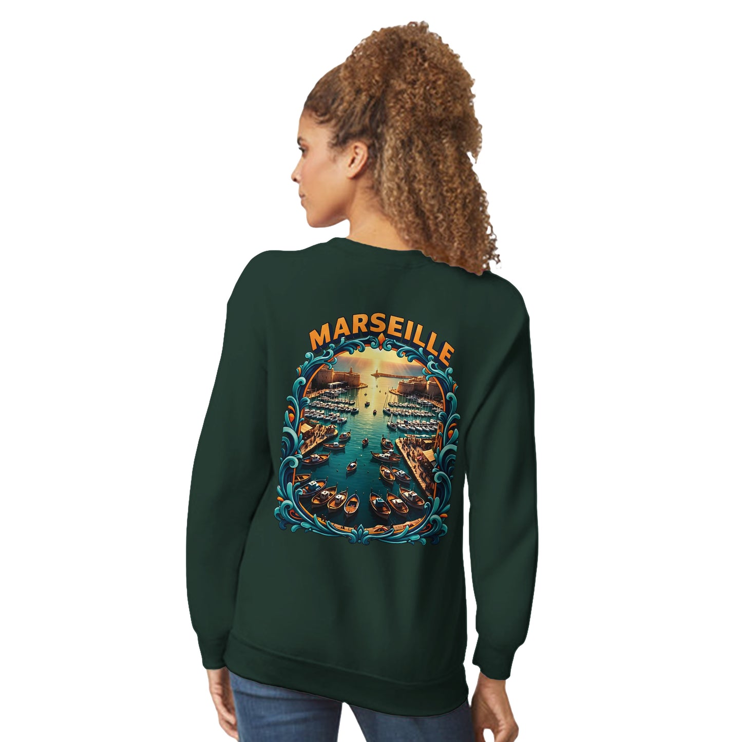 Sweat-shirt Unisexe Marseille - Confort Premium et Style Urbain