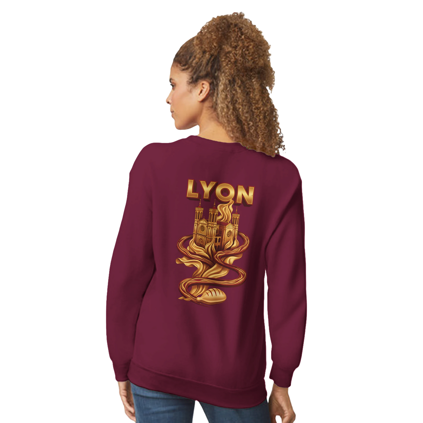 Sweat-shirt Unisexe Lyon – Confort Premium et Style Classique