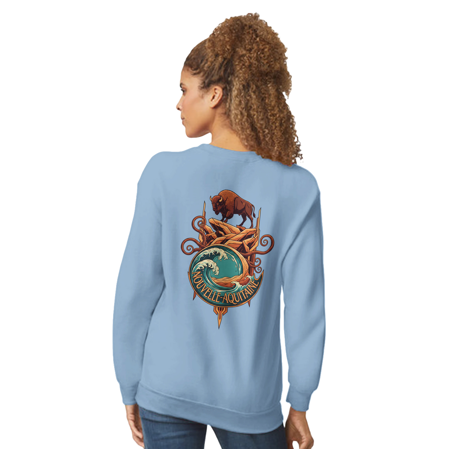 Sweat-shirt Unisexe Nouvelle-Aquitaine – Confort et Qualité Premium