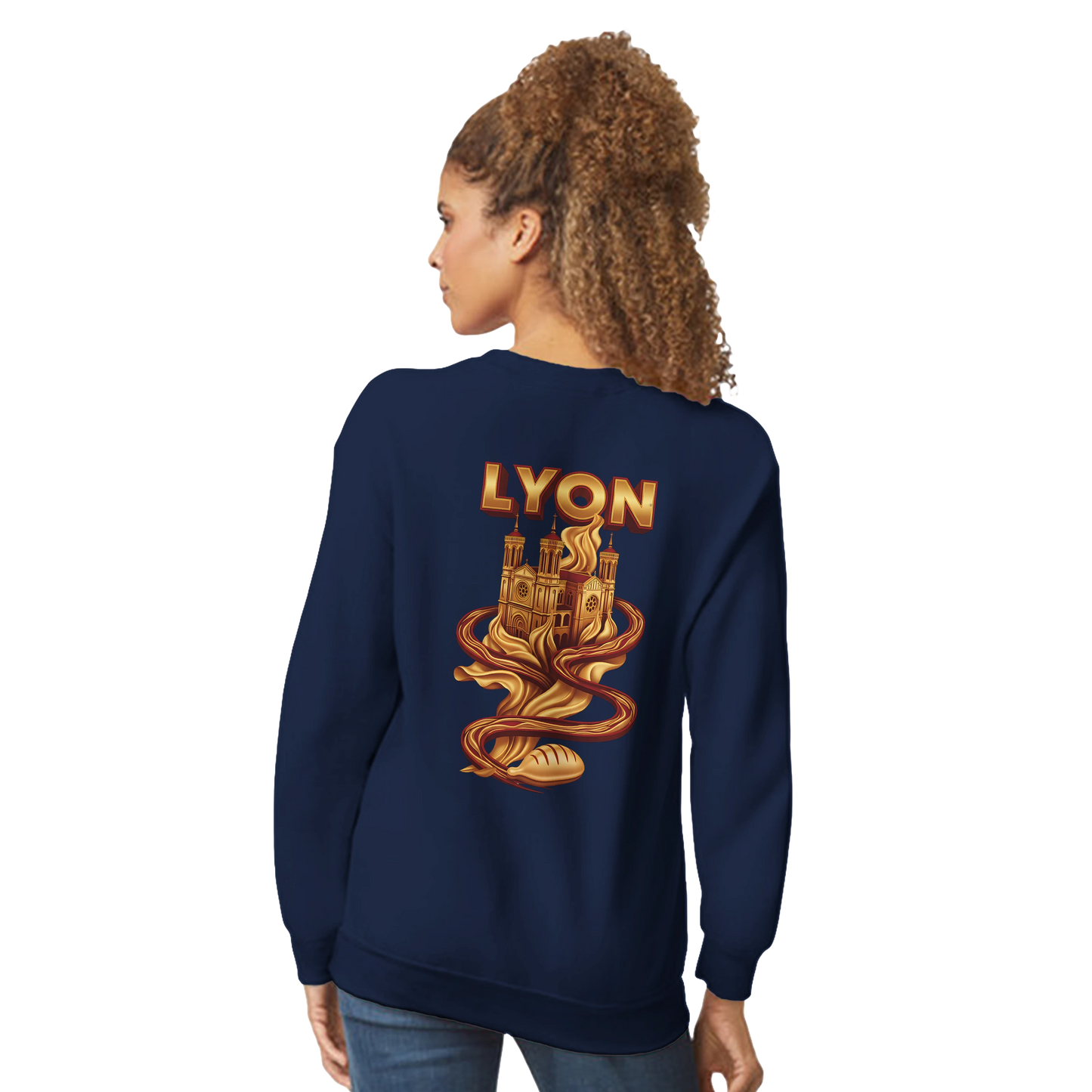 Sweat-shirt Unisexe Lyon – Confort Premium et Style Classique