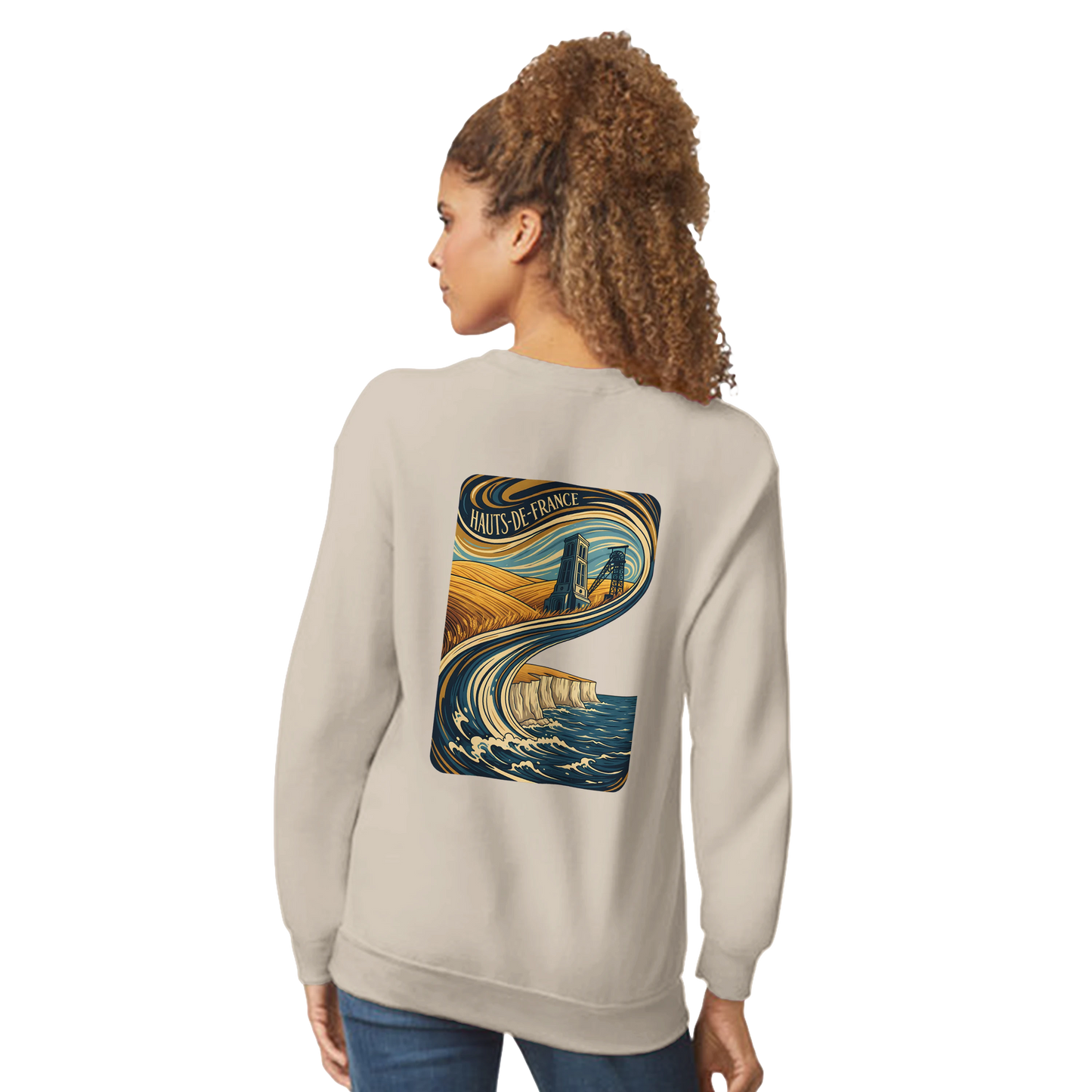 Sweat-shirt Unisexe Haut de France - Confort Premium et Design Classique