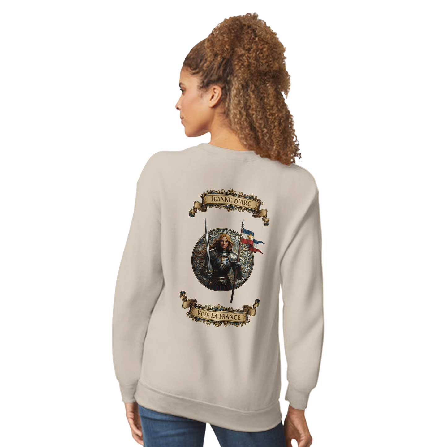 Sweat-shirt Femme Jeanne d’Arc – Confort et Style Historique