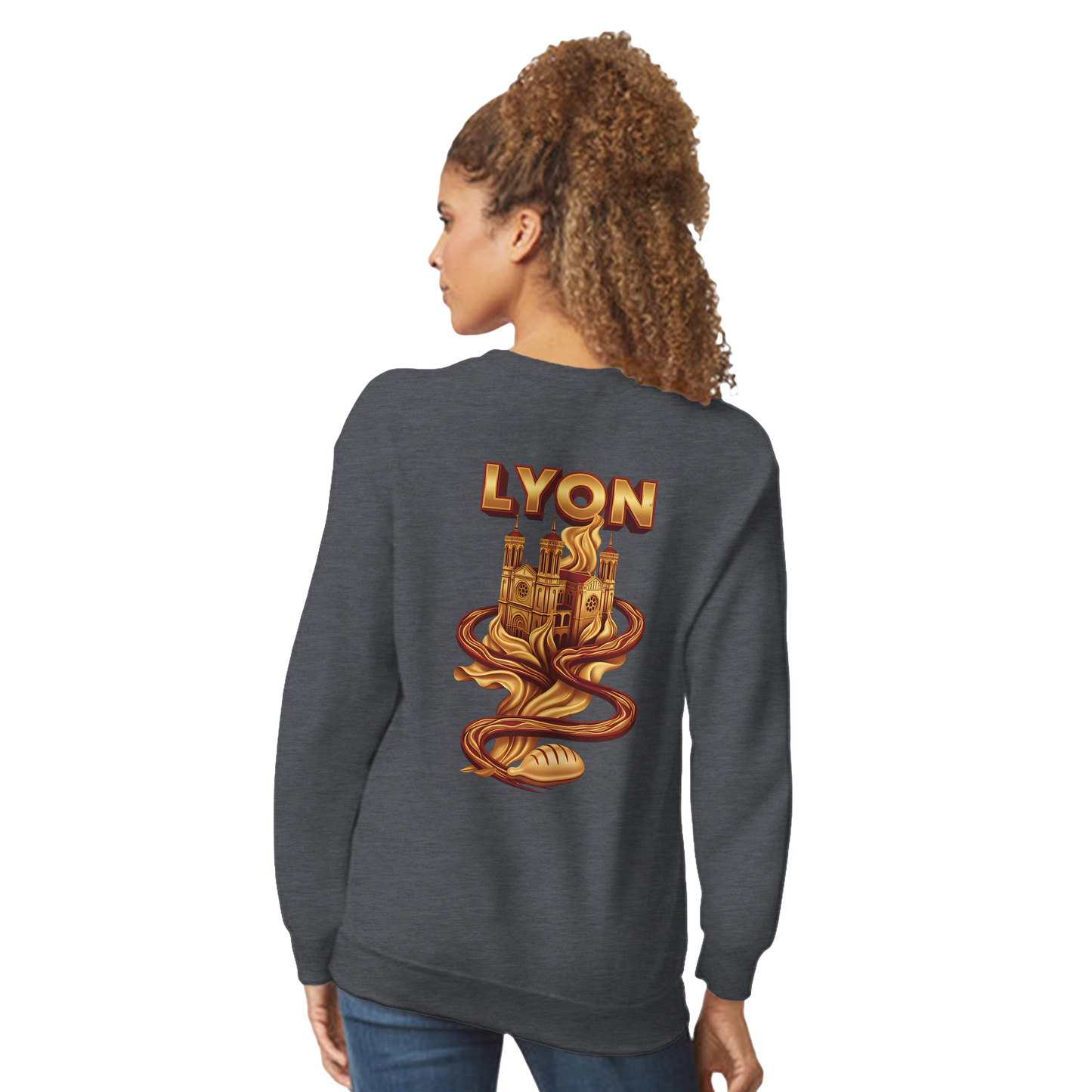 Sweat-shirt Unisexe Lyon – Confort Premium et Style Classique