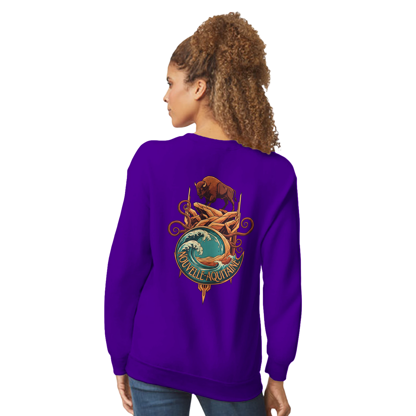 Sweat-shirt Unisexe Nouvelle-Aquitaine – Confort et Qualité Premium