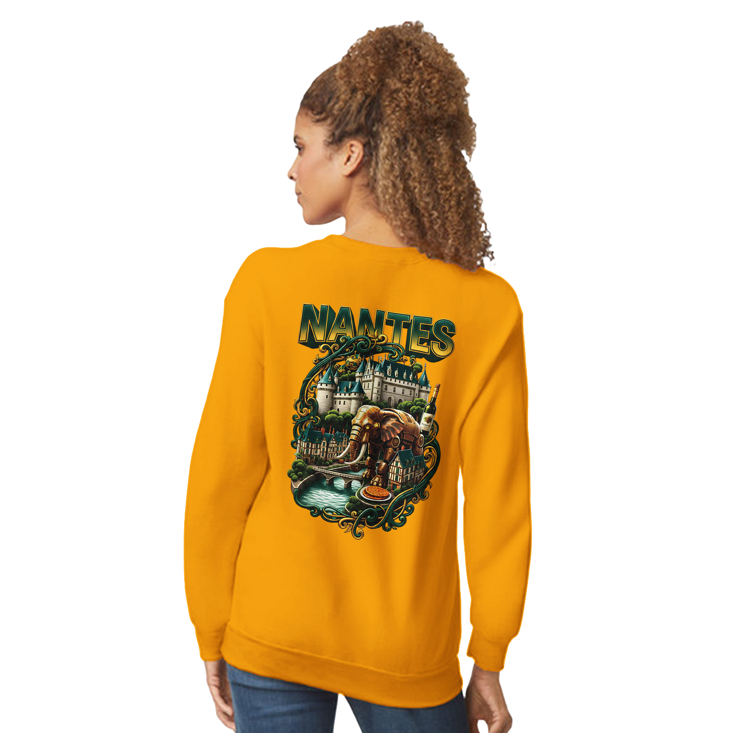 Sweat-shirt unisexe Nantes – Confort premium et style décontracté