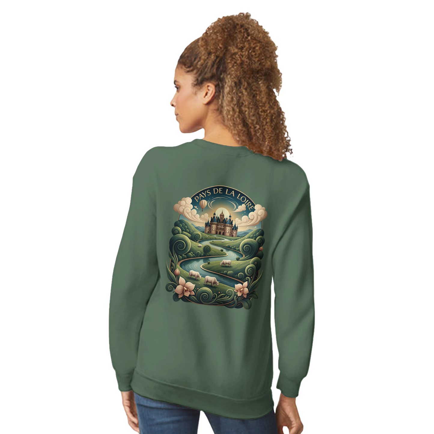 Sweat-shirt Unisexe Pays de la Loire – Confort Premium et Coupe Classique