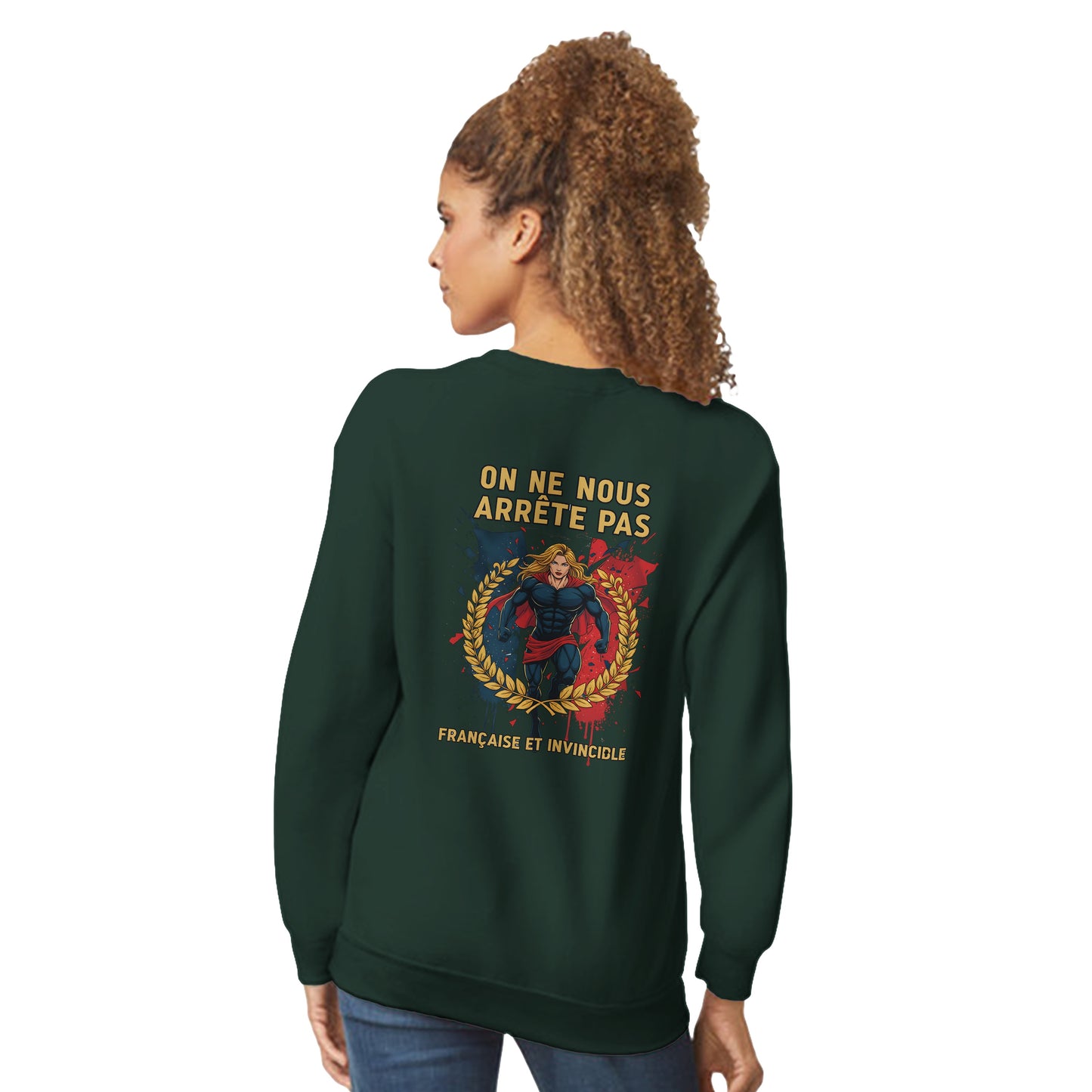 Sweat-shirt Femme « On ne nous arrête pas » – Confort et Style