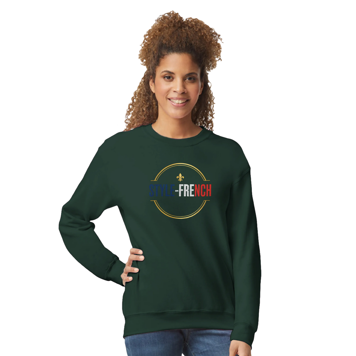 Sweat-shirt Femme Gardienne du Temps – Confort et Style Durable