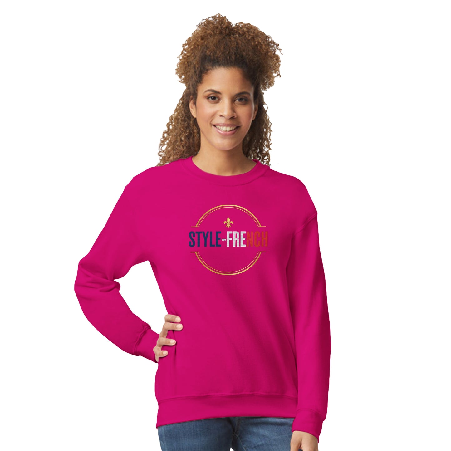 Sweat-shirt Unisexe Bordeaux Ville de France – Classique et Confortable