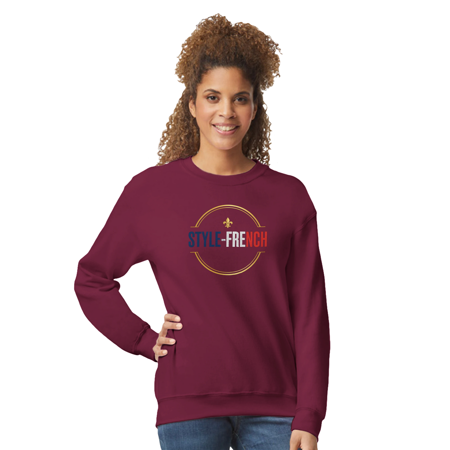 Sweat-shirt Unisexe Occitanie – Sweat Confortable et Résistant