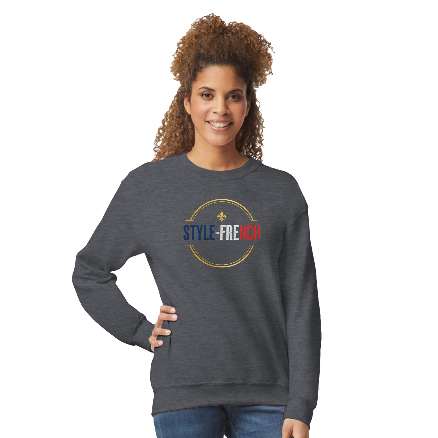 Sweat-shirt unisexe Metz – Coupe classique et confort premium