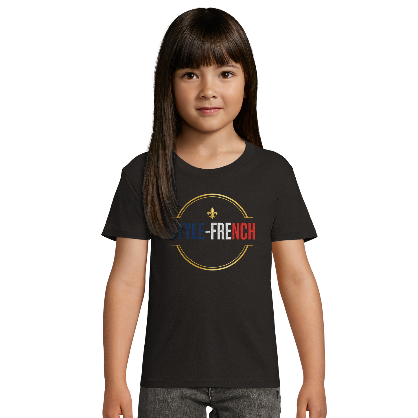 T-Shirt fille 'Petite Chef Grand Talent' – 100% Coton Bio