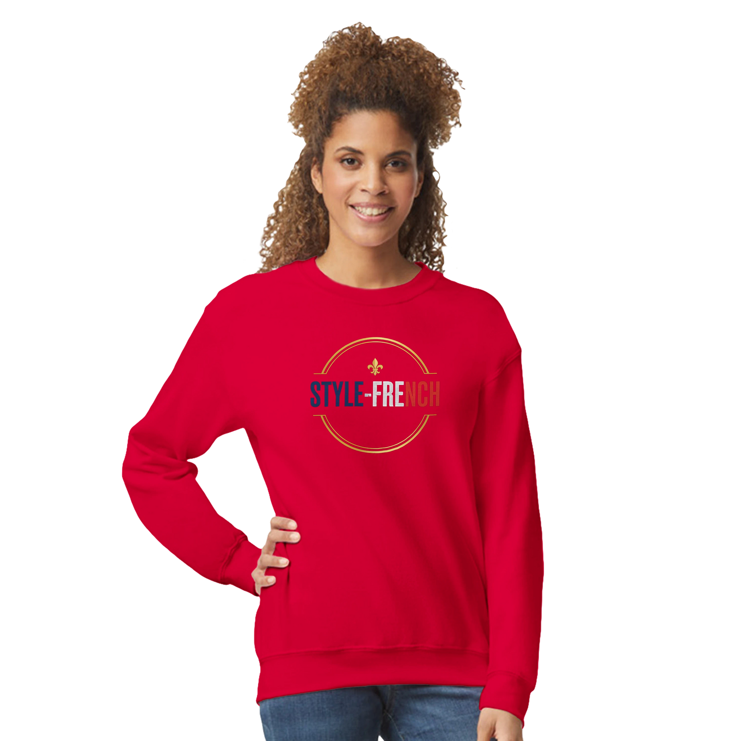 Sweat-shirt Unisexe Auvergne-Rhône-Alpes – Confort Classique