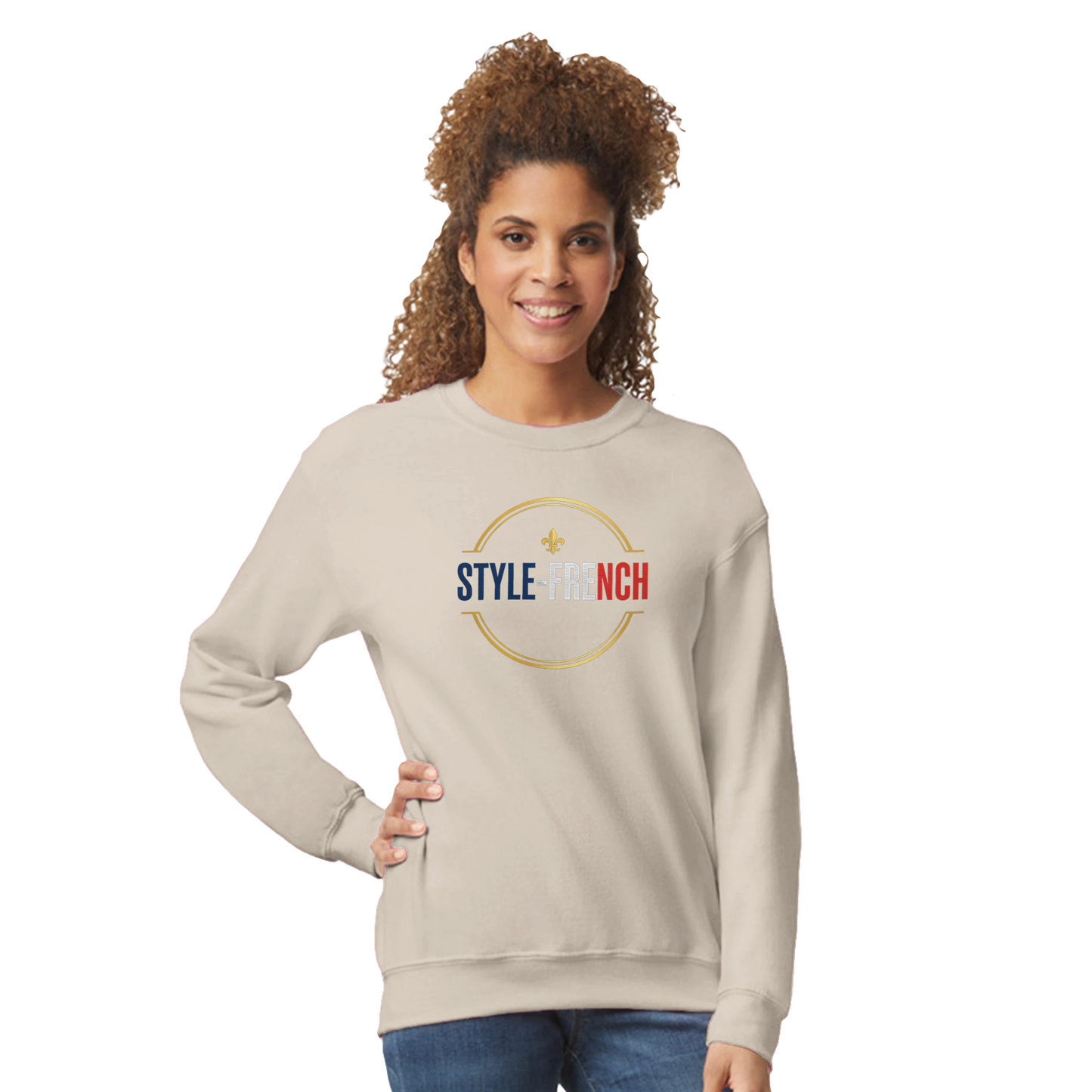 Sweat-shirt Unisexe Haut de France - Confort Premium et Design Classique
