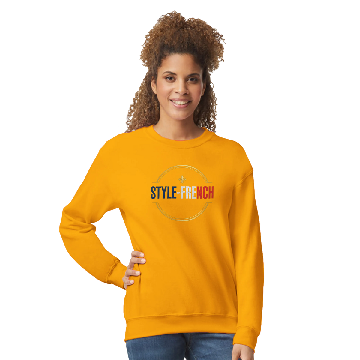 Sweat-shirt Femme Gardienne du Temps – Confort et Style Durable